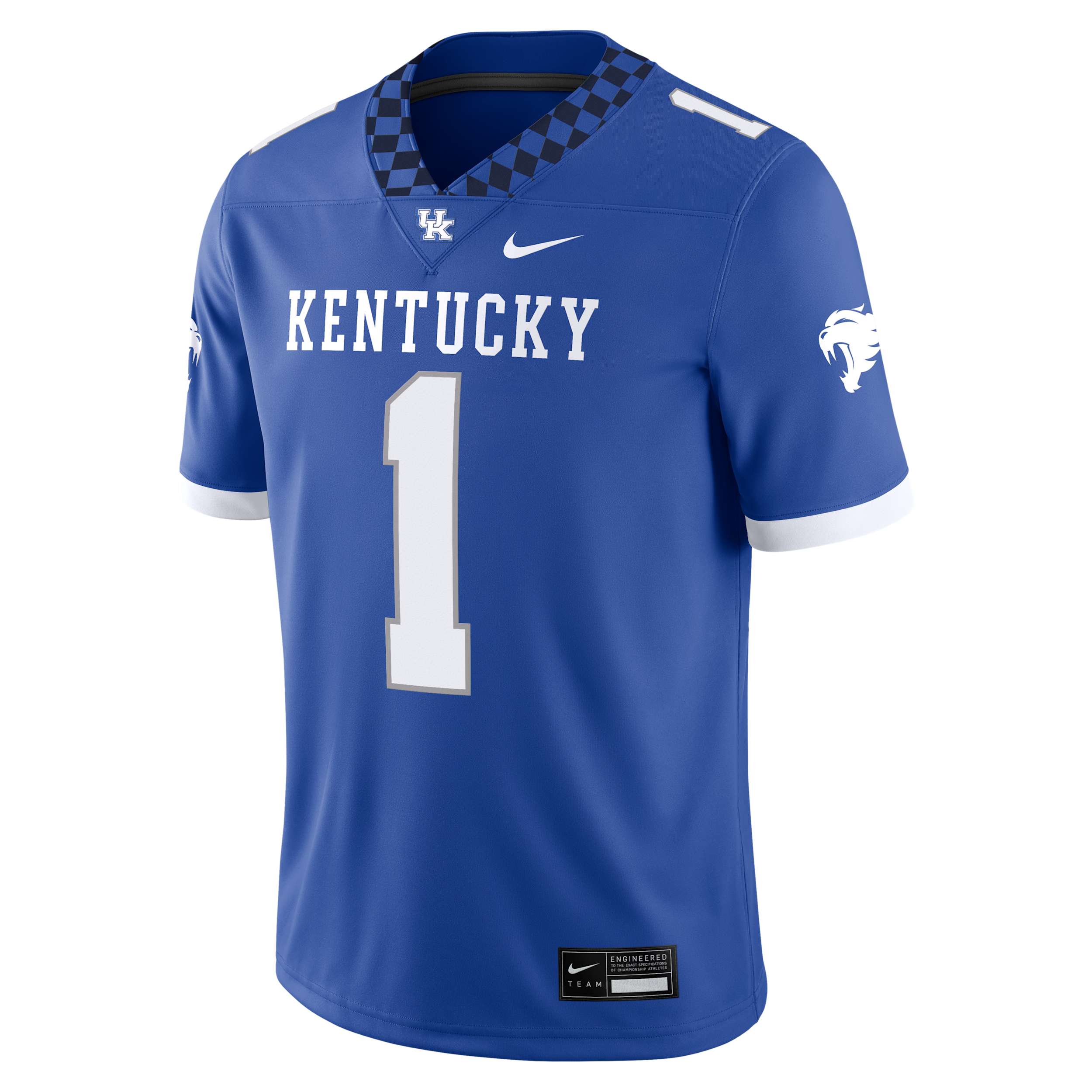Kentucky Wildcats Nike Men's Dri-FIT College Game Jersey in Blue | CLEVGRJNC2FKEN-KEN