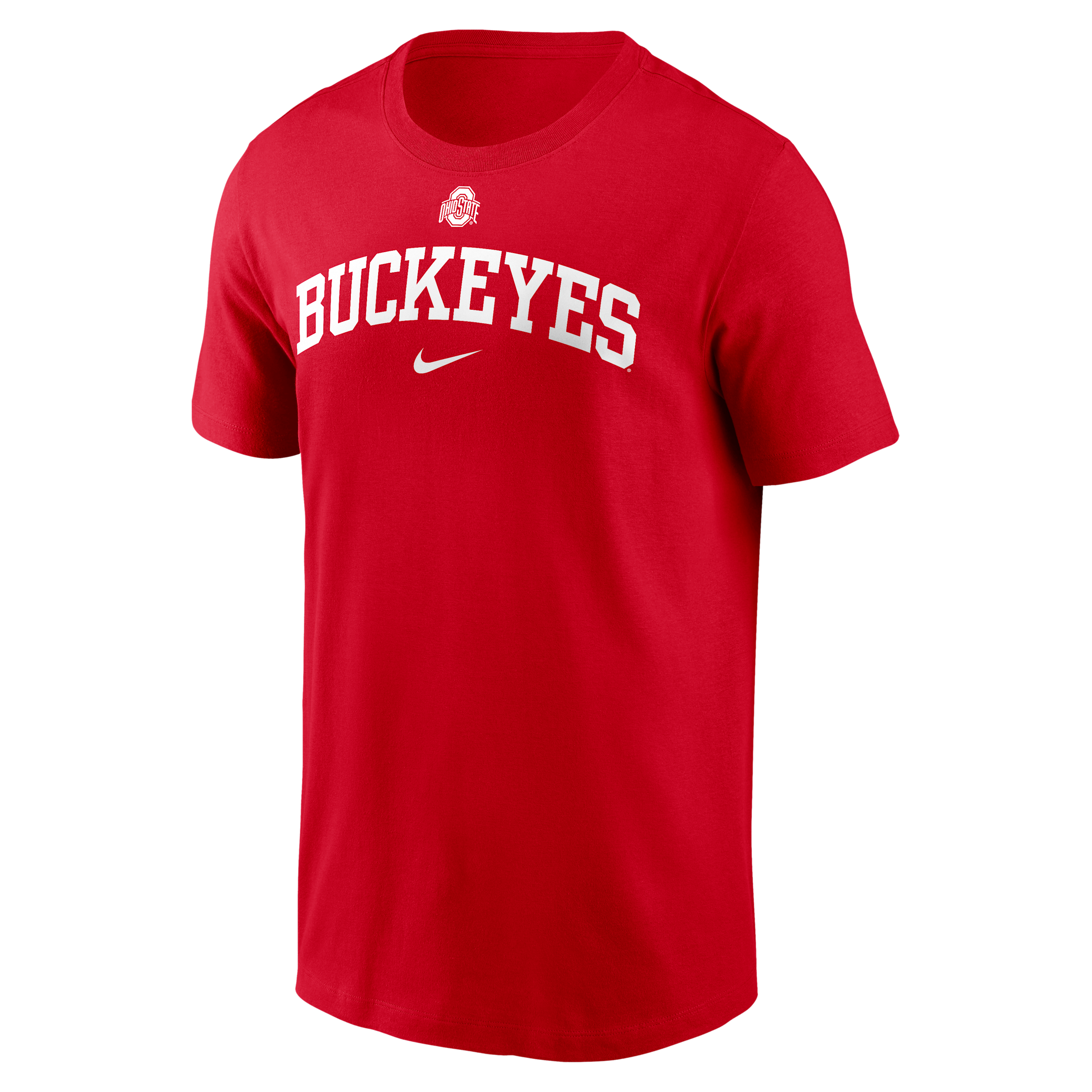 Ohio State Academic Arch Nike Men's College T-Shirt in Red | N19965NOH-7PJ
