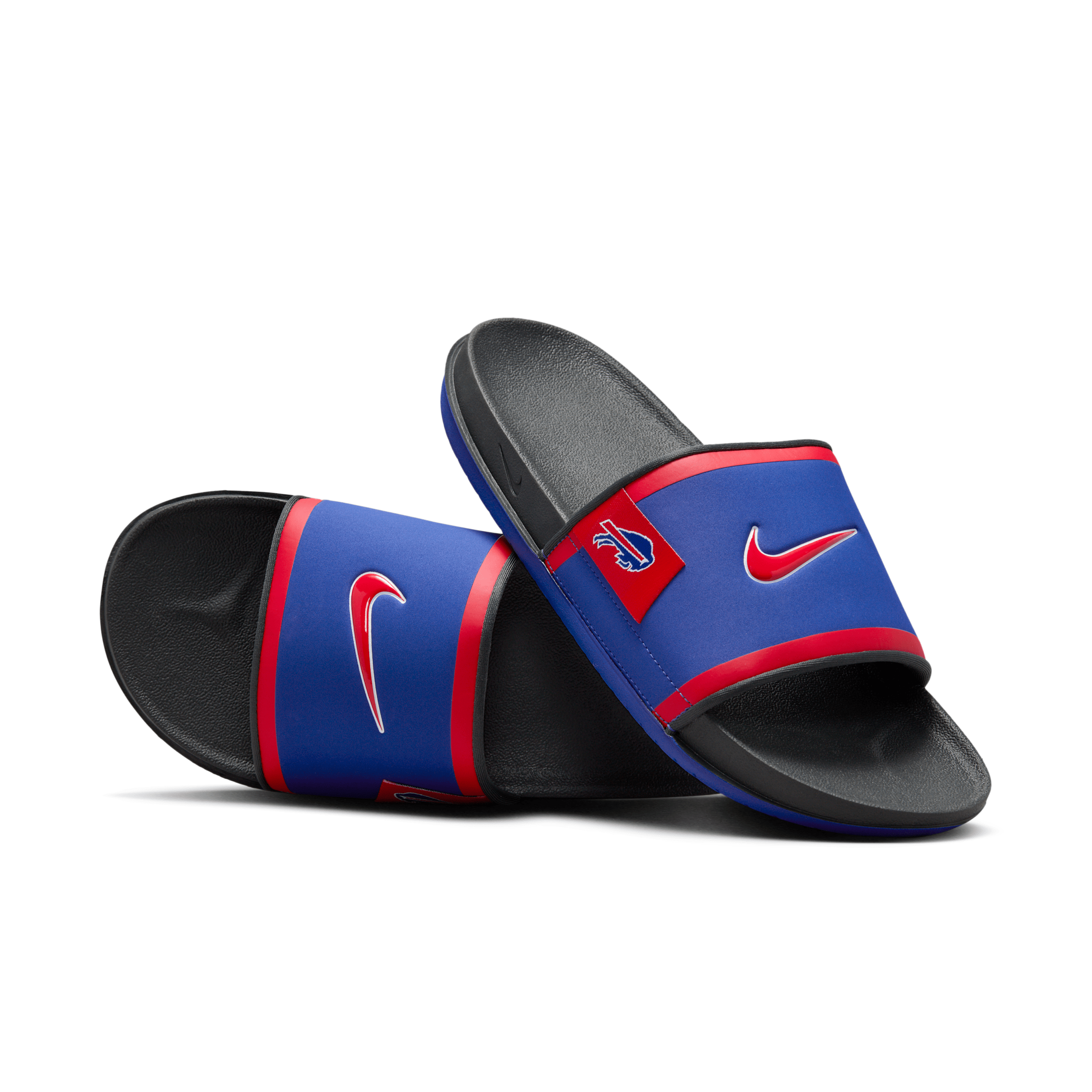 Nike Men's Offcourt (buffalo Bills) Offcourt Slides In Blue