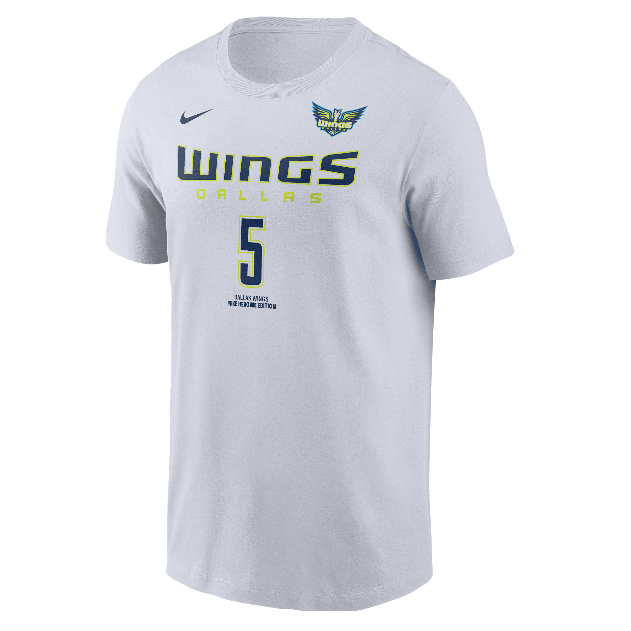 Nike Men's Paige Bueckers White Dallas Wings 2025 Wnba Draft Heroine Edition Name Number T-shirt In White