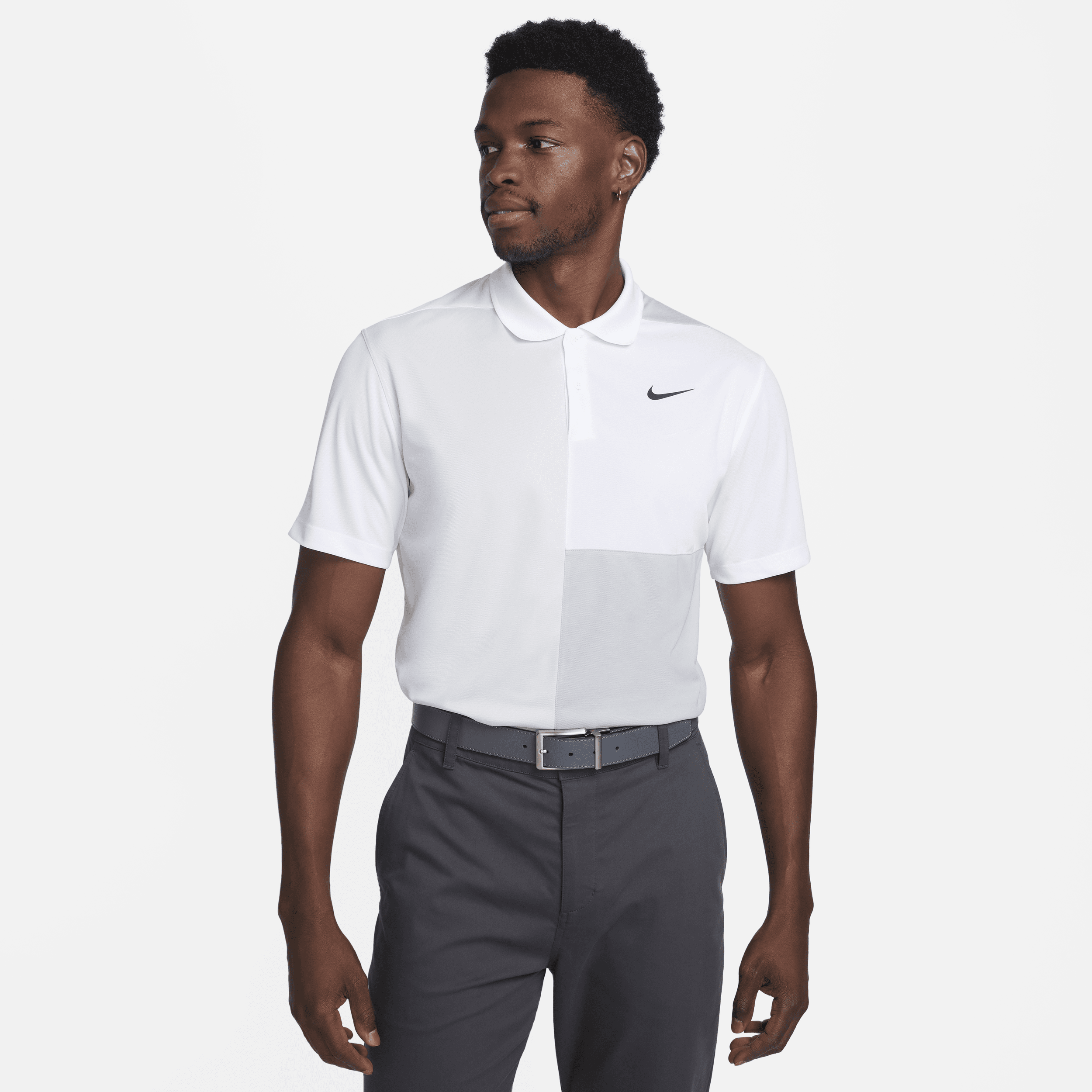 Nike Men's Victory+ Dri-fit Golf Polo In White