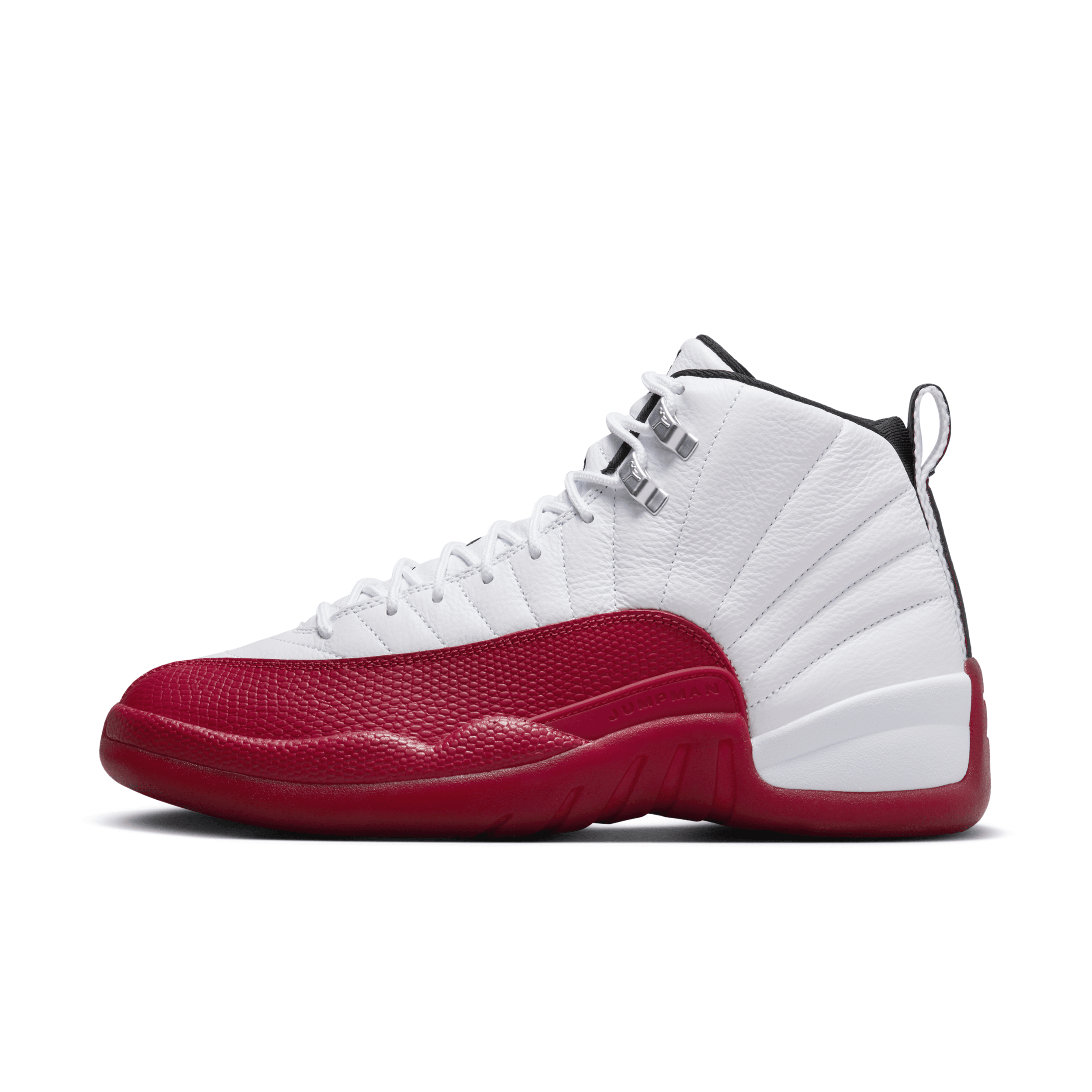 Jordan Men's Air  12 "cherry" Shoes In White
