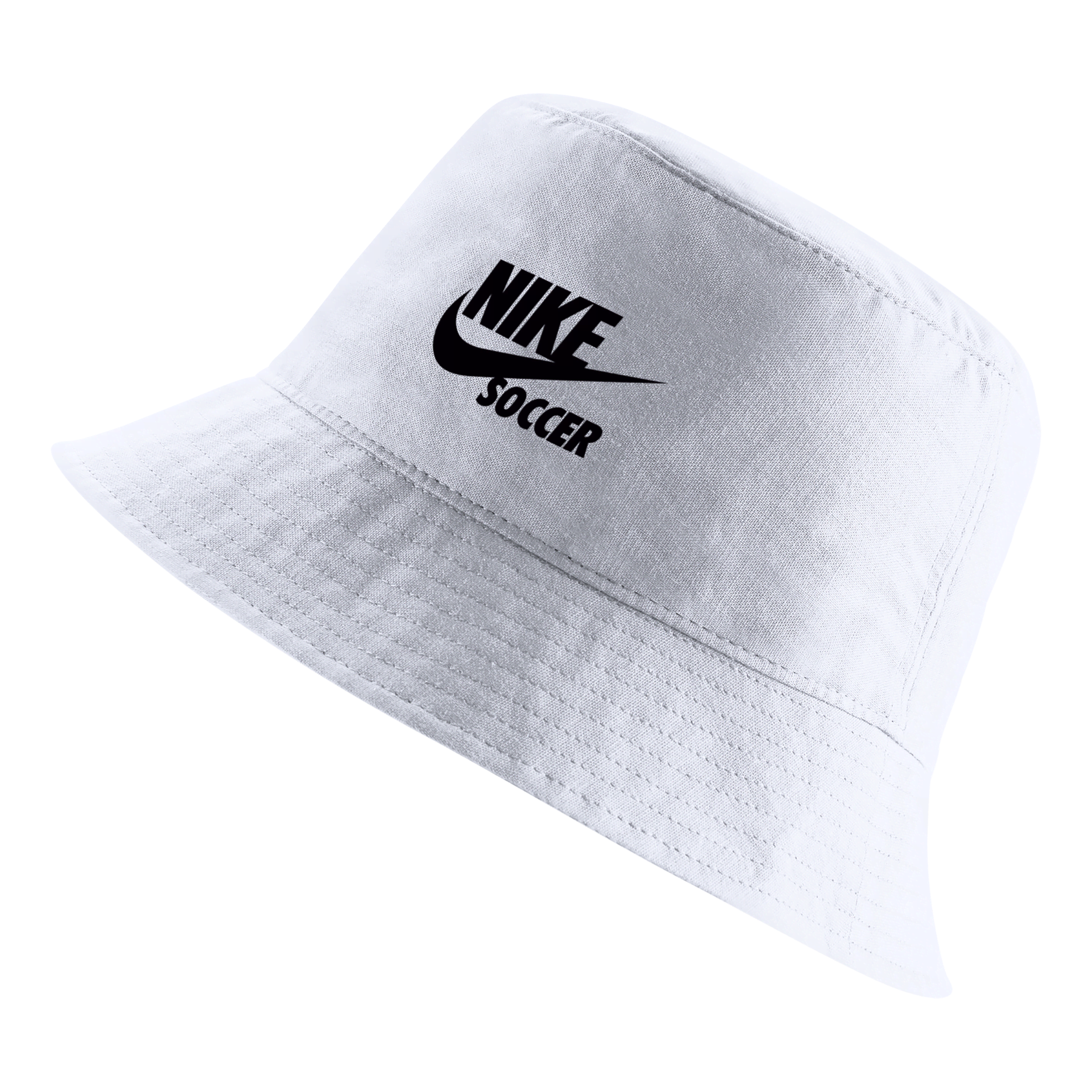Nike Unisex Swoosh Soccer Bucket Hat In White | ModeSens
