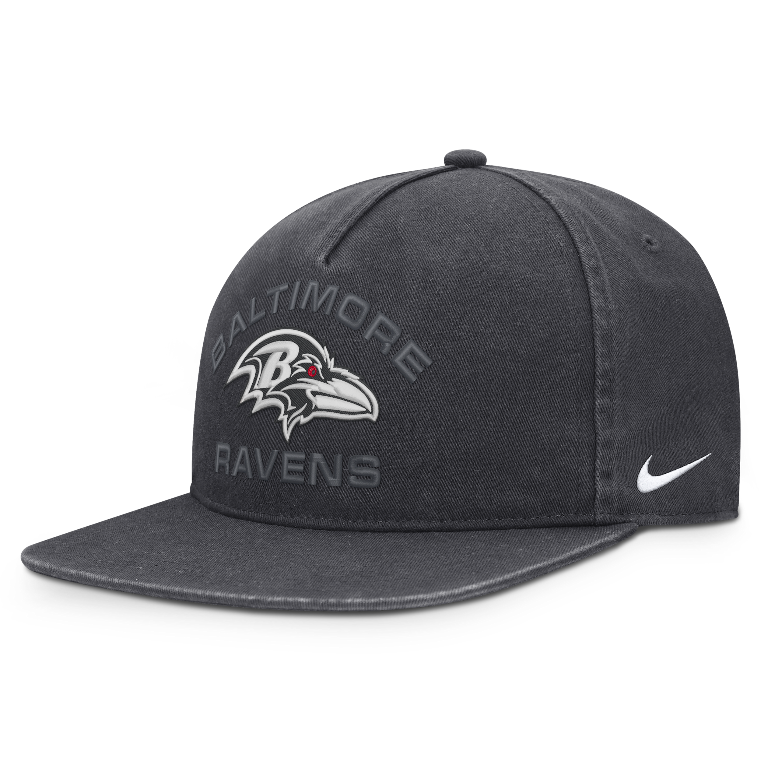 Baltimore Ravens Primetime Pro Nike Men's NFL Adjustable Hat in Grey | NF5706F8G-6CZ