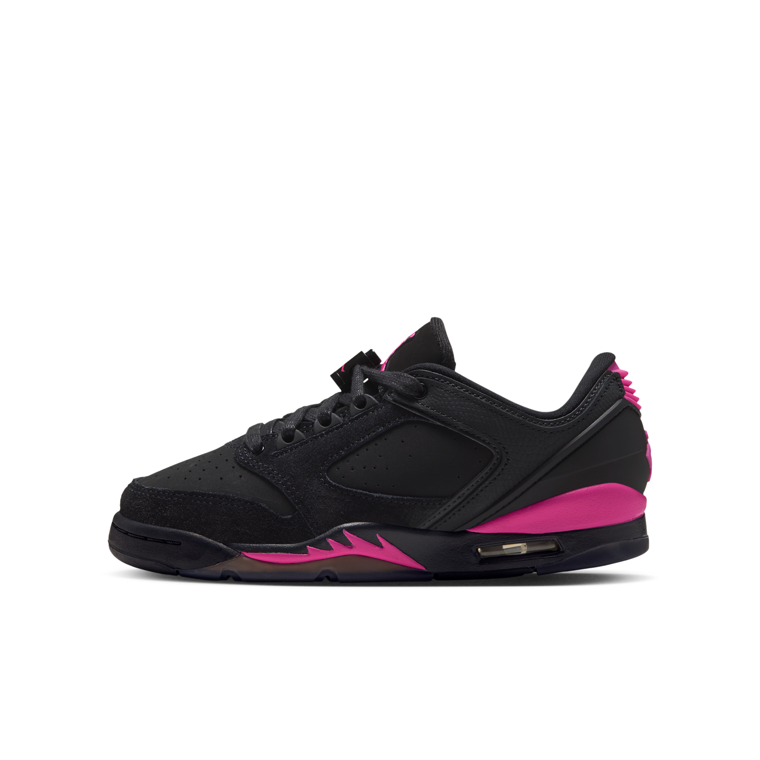 Air Jordan Sixty Plus Low Big Kids' Shoes in Black | IO1866-007
