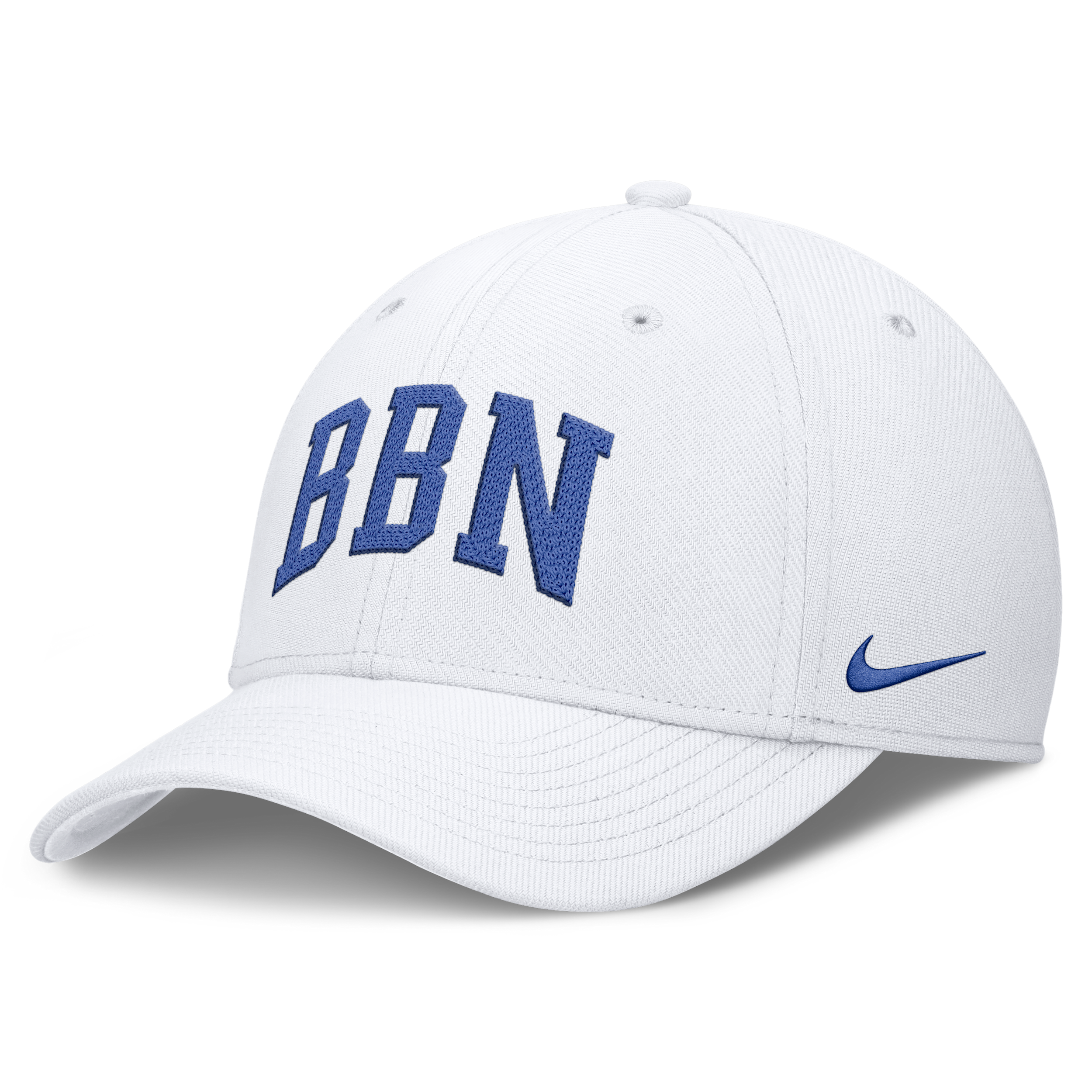 Kentucky Classic Swooshflex Nike Men's Dri-FIT College Hat in White | NC0310ANKY-KLK