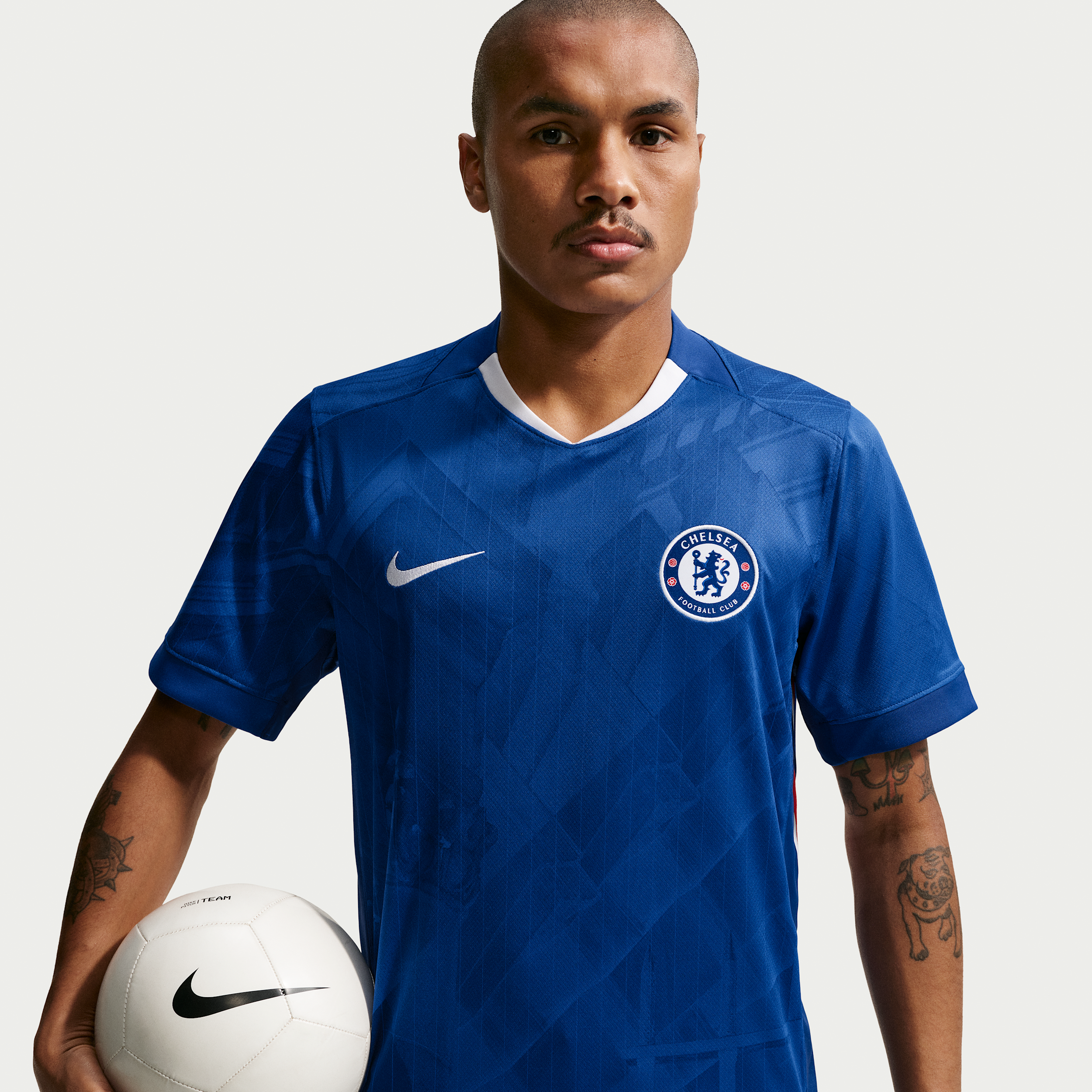 NIKE CHELSEA FC 2025/26 STADIUM HOME  MEN'S DRI-FIT SOCCER REPLICA JERSEY