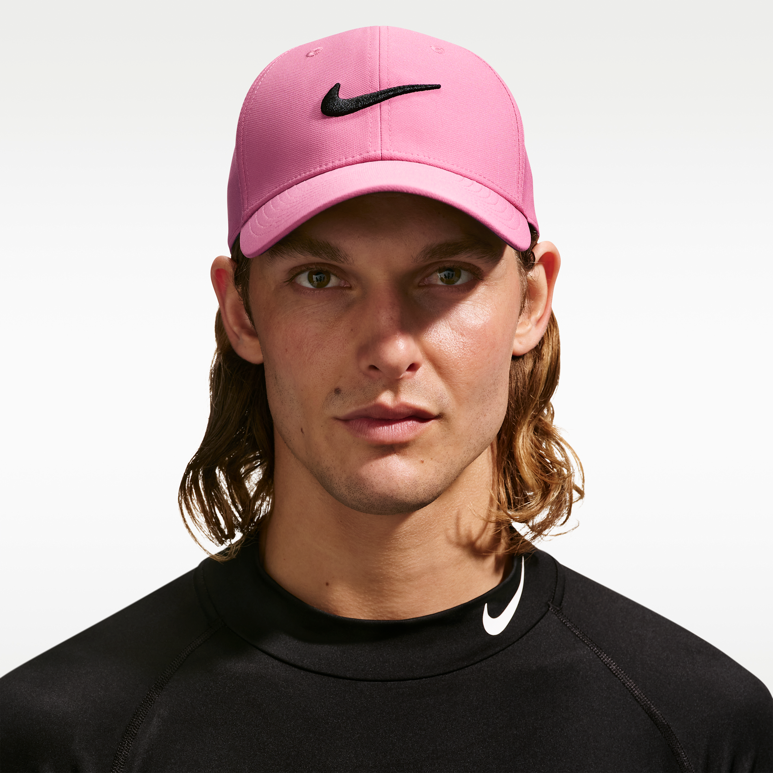 Nike Unisex Dri-FIT Club Structured Swoosh Cap in Pink | FB5625-641