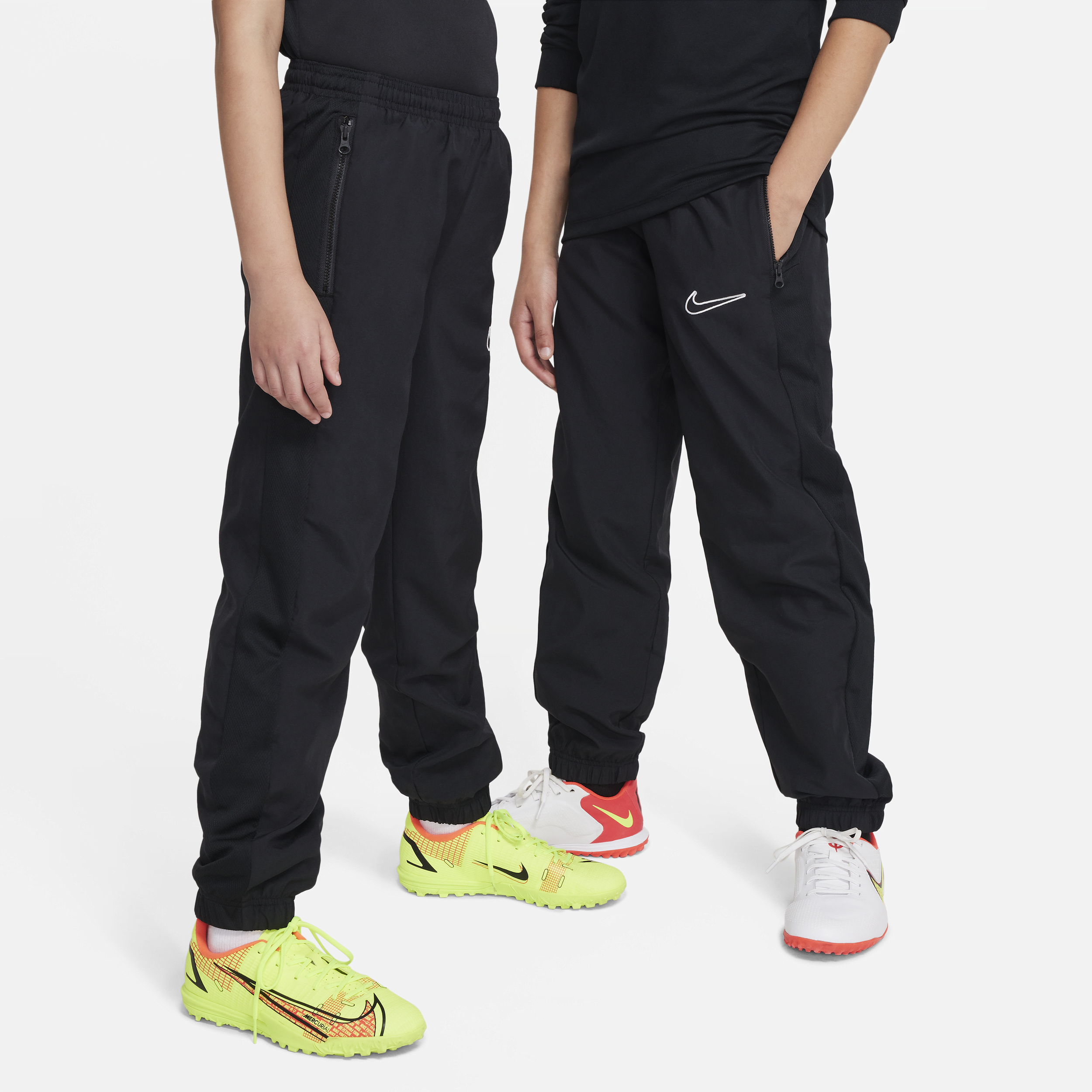 Nike Dri-fit Academy23 Big Kids' Soccer Pants In Black