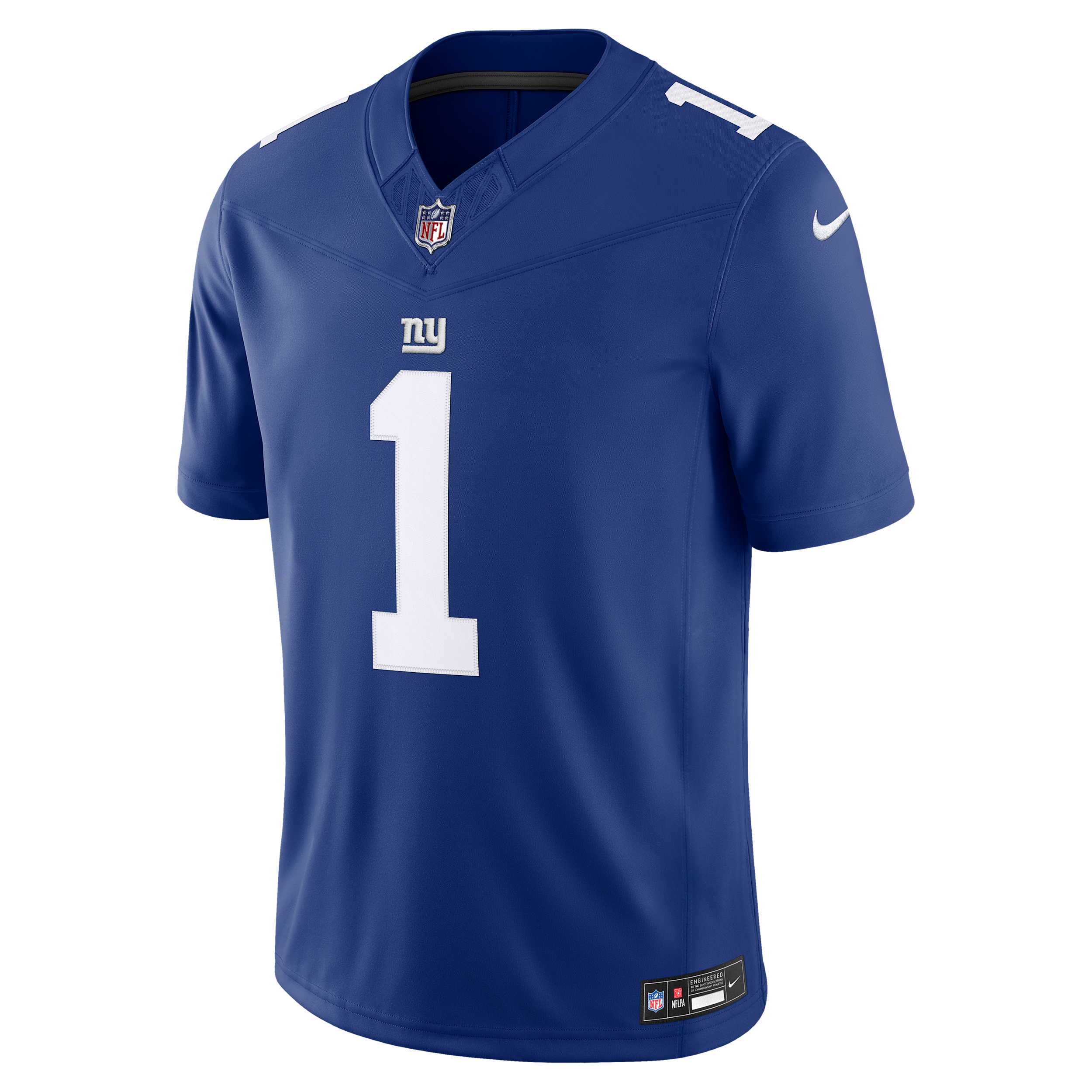 Malik Nabers New York Giants Nike Men's Dri-FIT NFL Stitched Limited Jersey in Blue | 37NMNGLH8IF-D8J