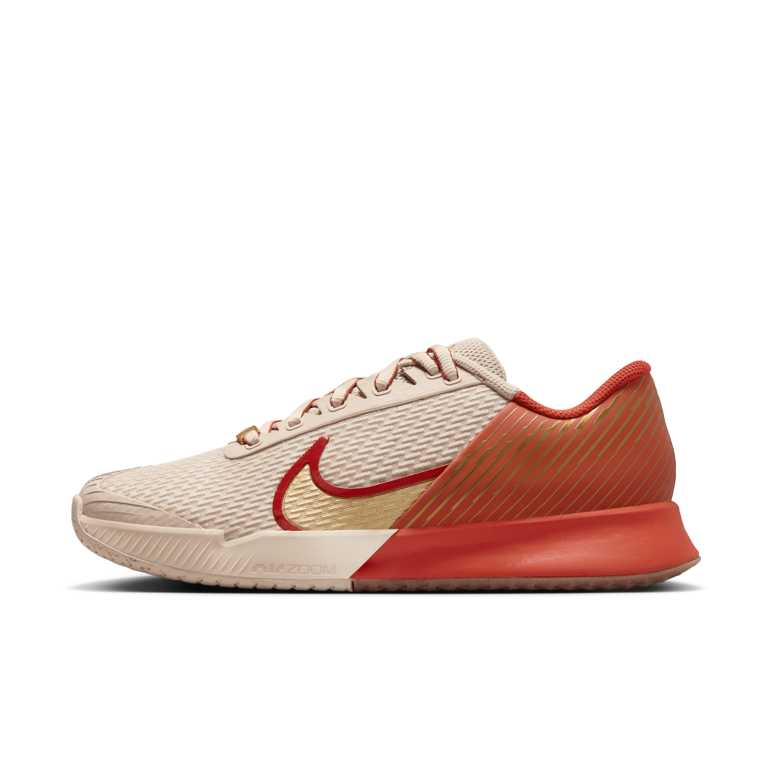 Shop Nike Women's Court Air Zoom Vapor Pro 2 Premium Hard Court Tennis Shoes In Brown