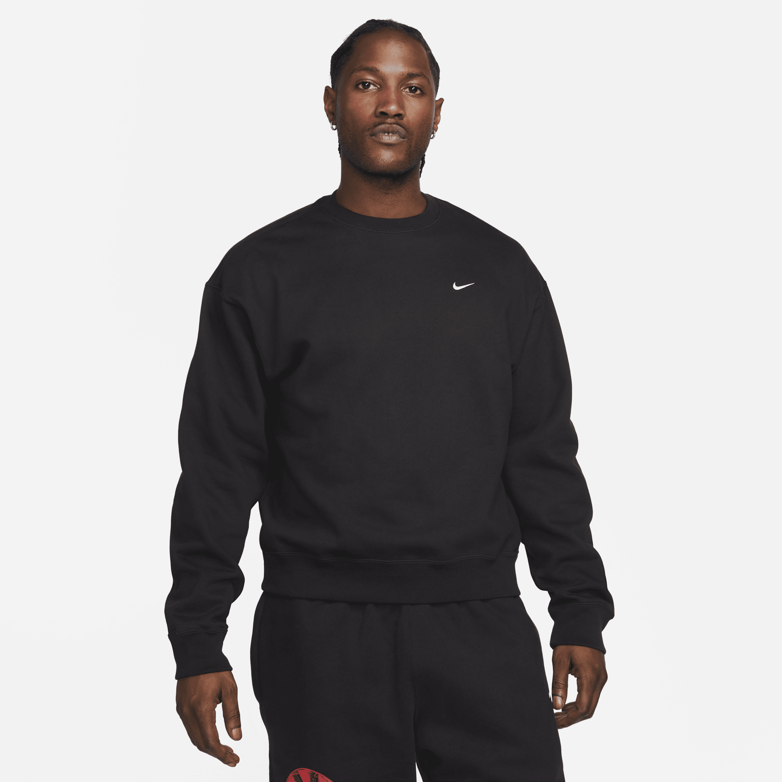NIKE MEN'S LEBRON X FAZE CLAN FLEECE CREW 1013846965