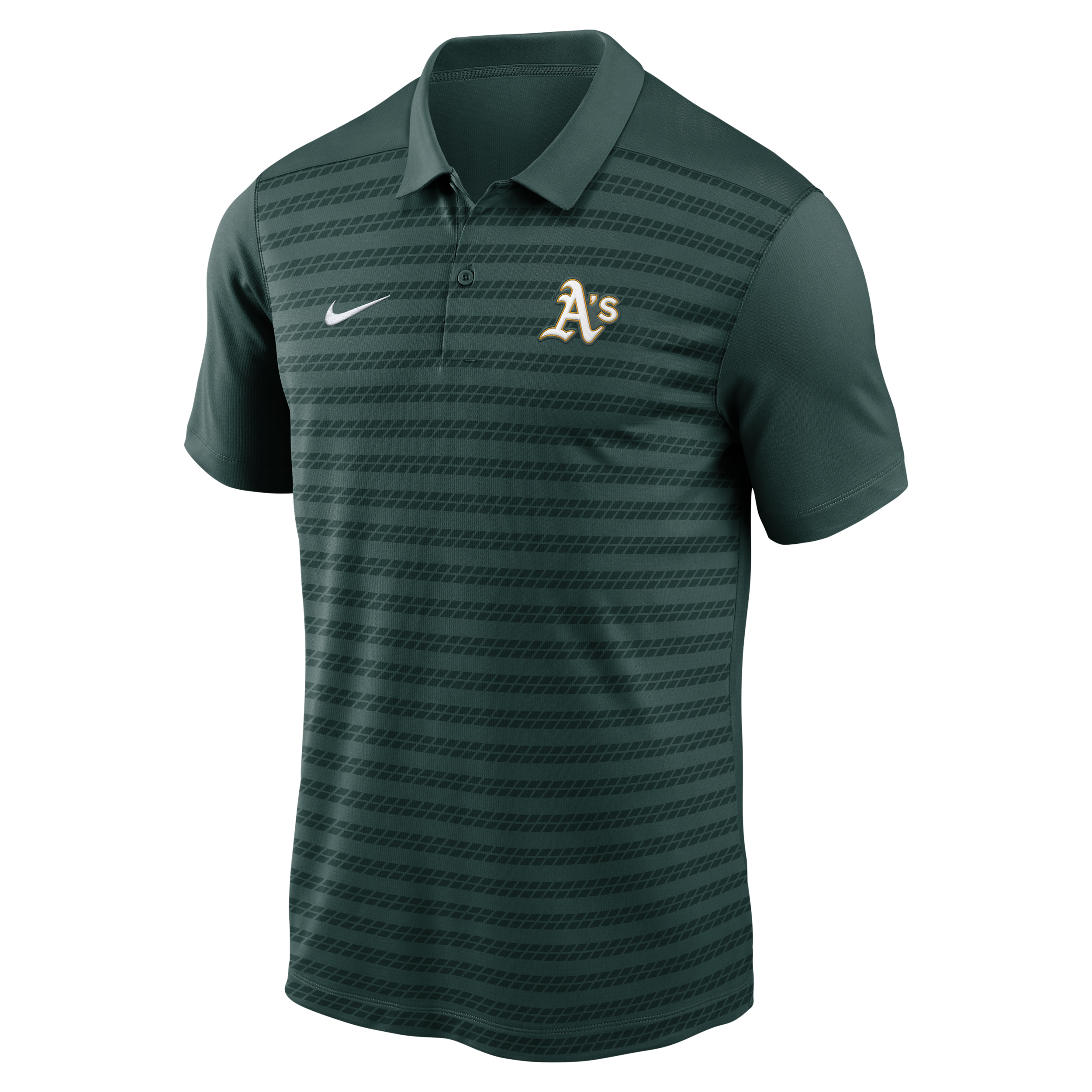 Nike Athletics Authentic Collection Victory Men's Dri-fit Mlb Polo In Green