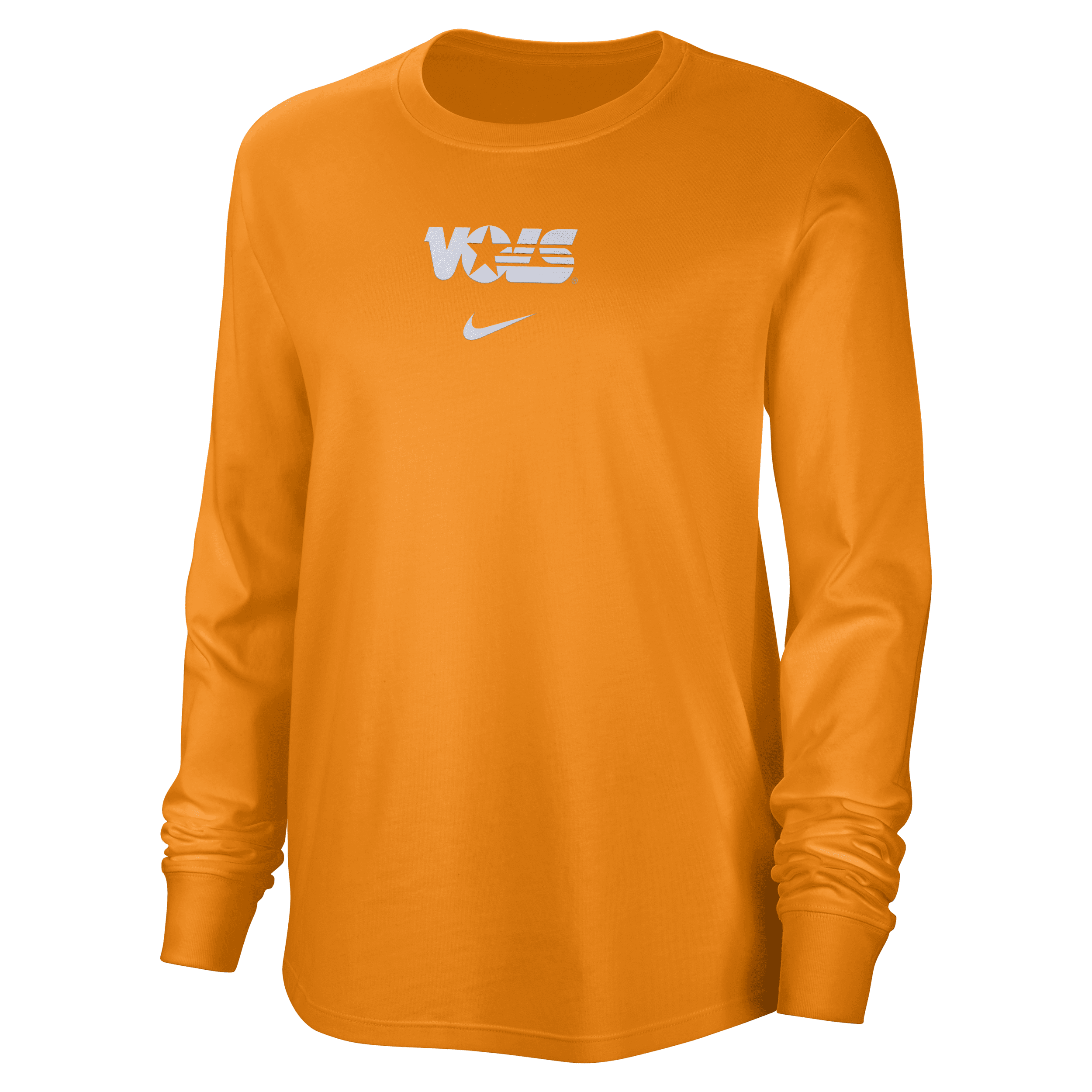 NIKE TENNESSEE  WOMEN'S COLLEGE CREW-NECK LONG-SLEEVE T-SHIRT,1013753379