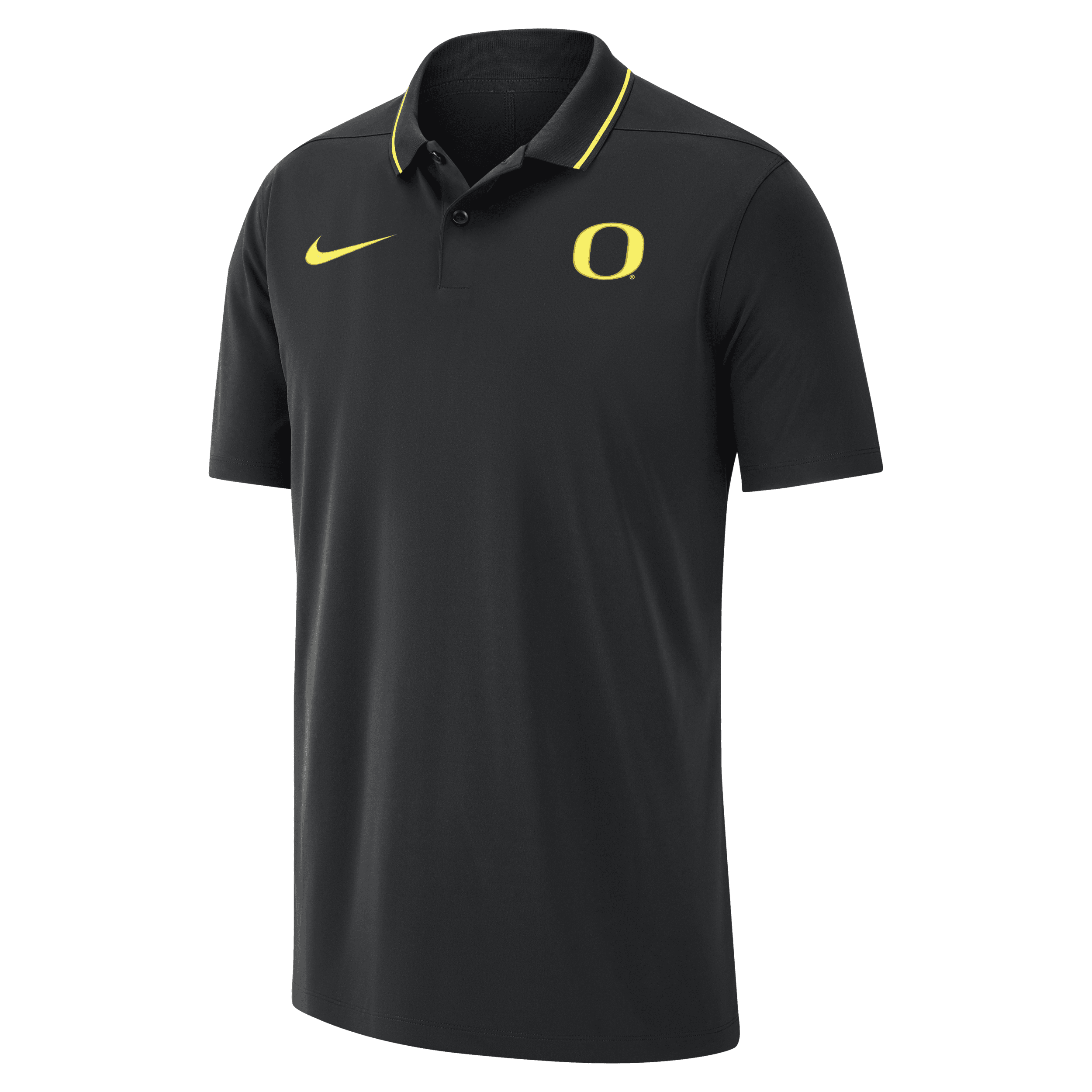 Shop Nike Oregon  Men's Dri-fit College Coaches Polo In Black