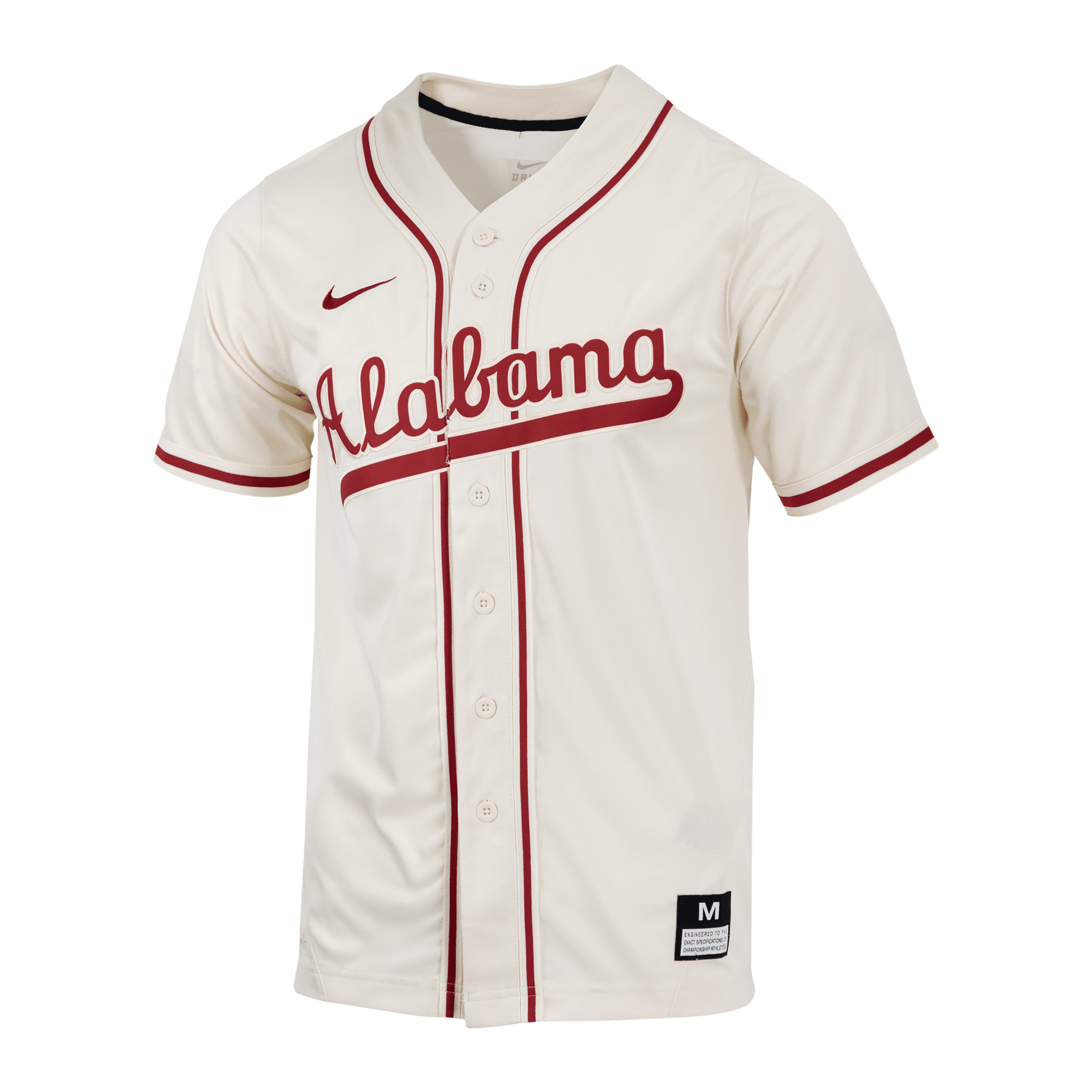 Shop Nike Alabama  Men's College Replica Baseball Jersey In Brown