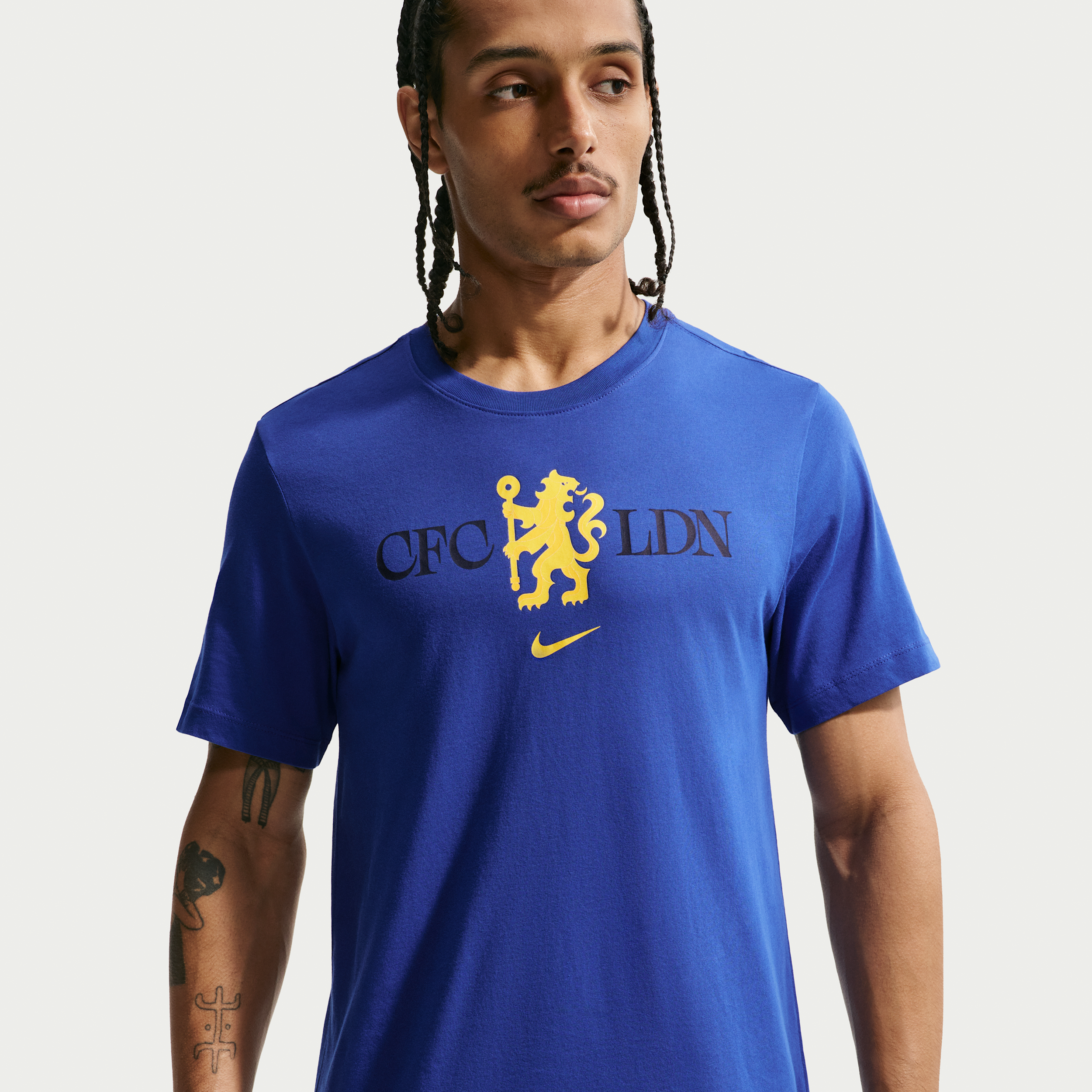 Chelsea FC Nike Men's Soccer T-Shirt in Blue | IM1656-495