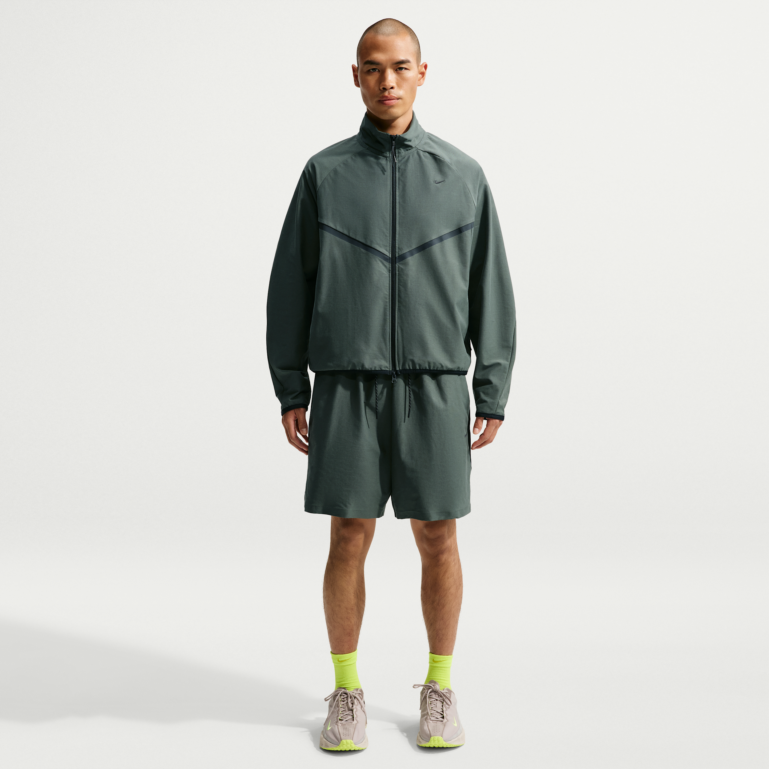 Nike Men's Tech Dri-FIT Shori Knit Shorts in Green | IF1125-303