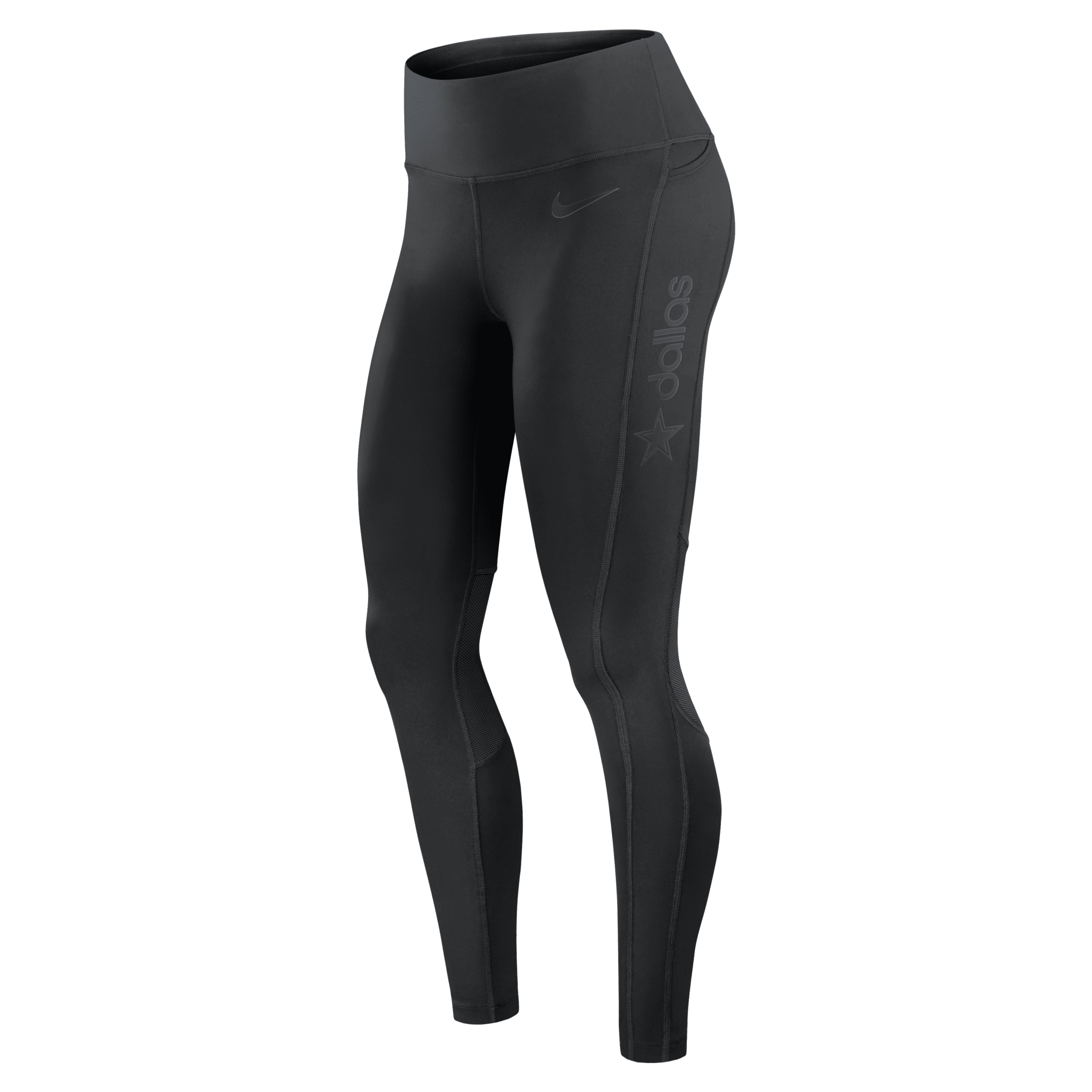 Nike Jacksonville Jaguars  Women's Dri-fit Nfl Leggings In Black