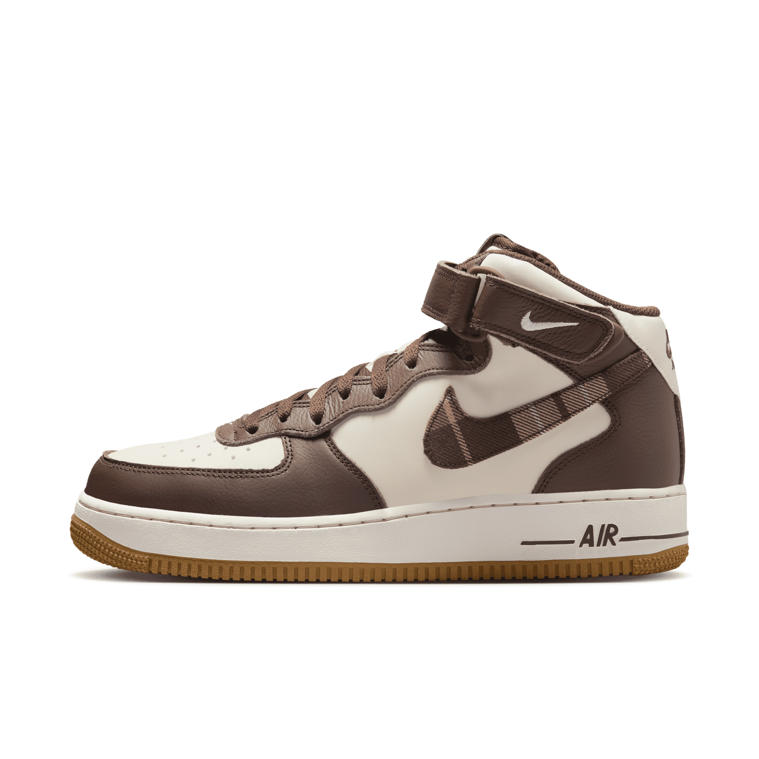 Nike Men's Air Force 1 Mid '07 Lx Shoes In Brown