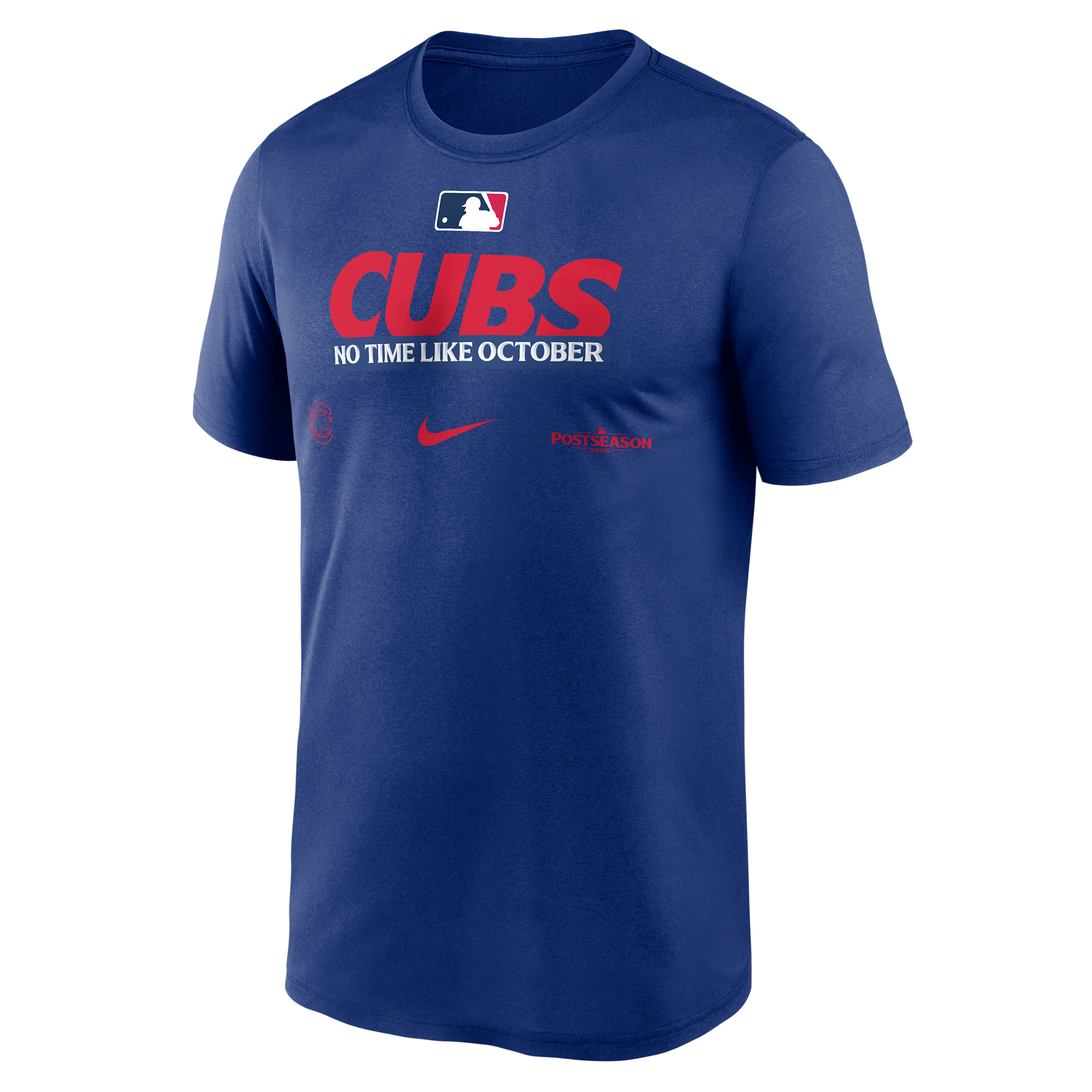 Chicago Cubs 2026 Postseason Authentic Collection Legend Nike Men's Dri-FIT MLB T-Shirt in Blue | NKGK4EWEJW-D28