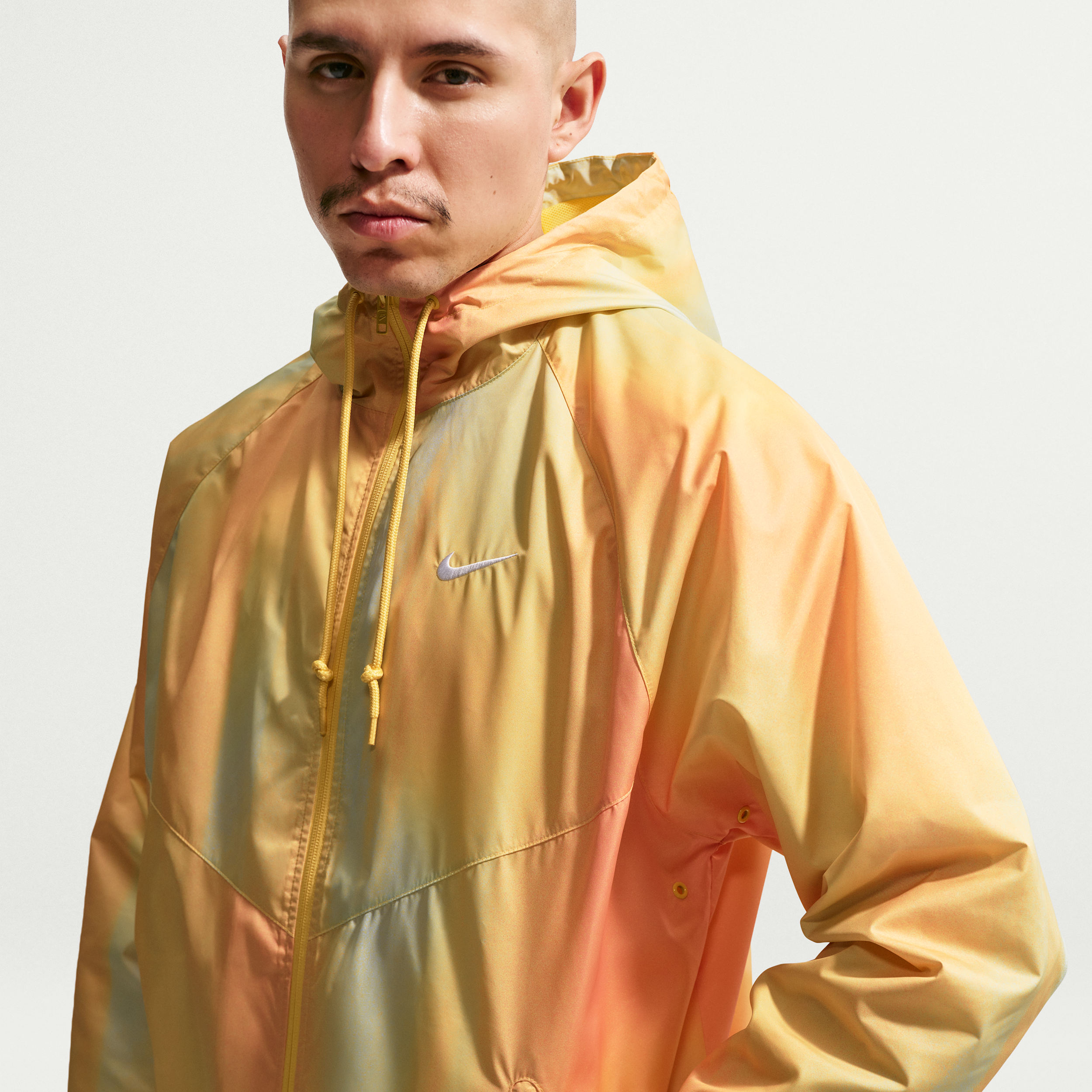Nike Men's Windrunner "Sunset" Lined Jacket in Brown | IR4507-795