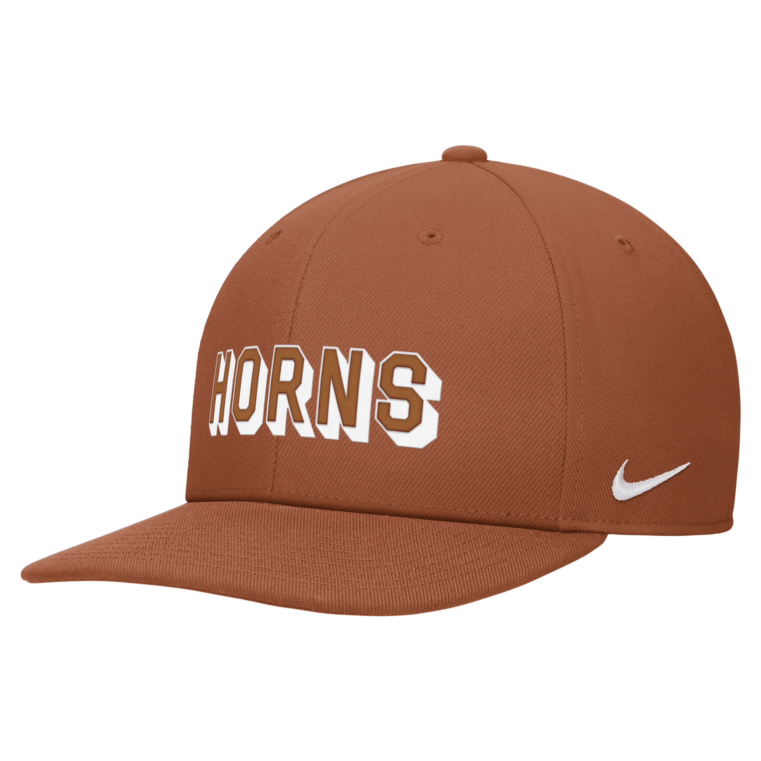 Shop Nike Texas  Unisex College Snapback Hat In Orange