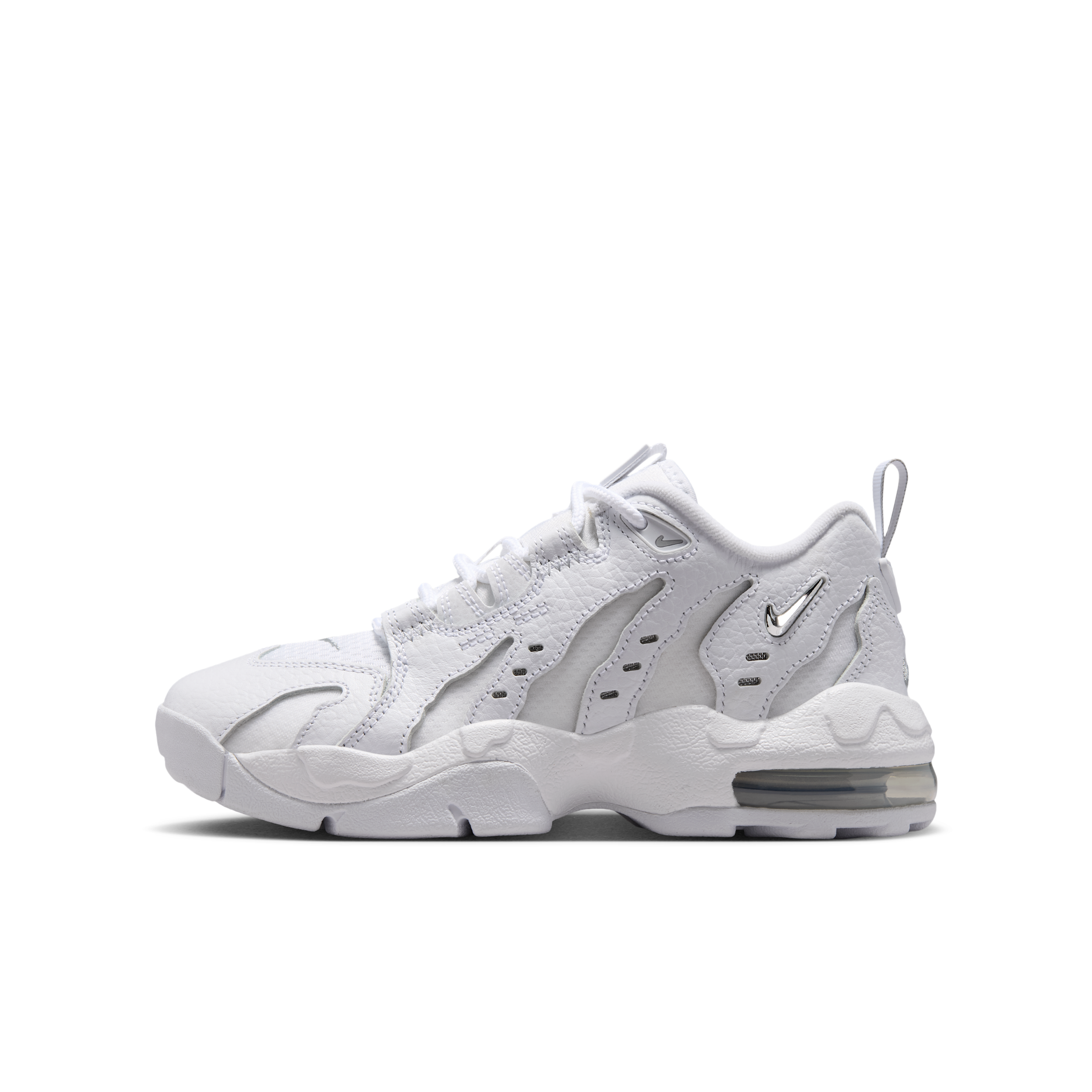Nike Boys Air DT Max 96 - Boys' Grade School Training Shoes - White / Silver / Grey Size 6.5
