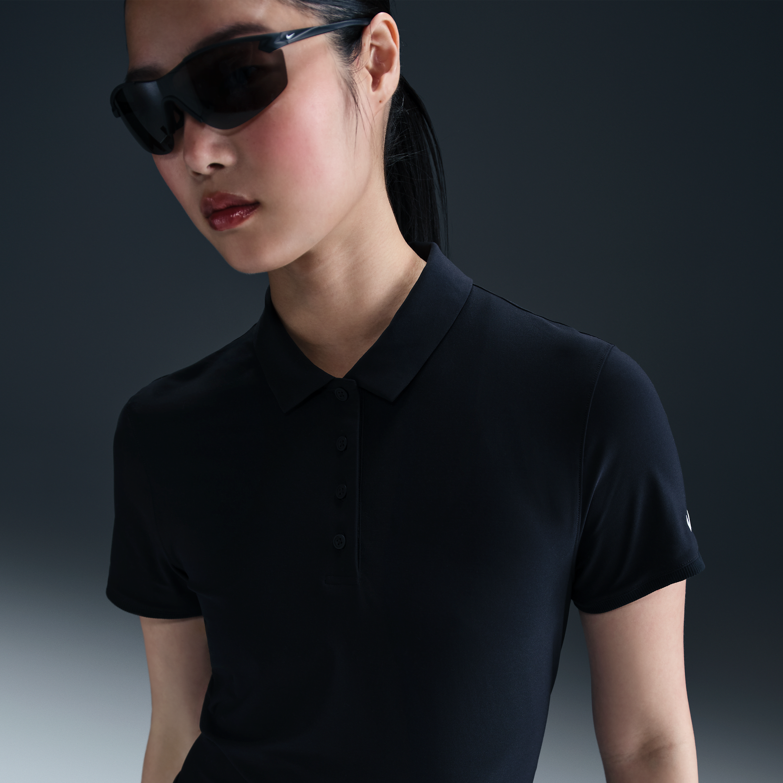 Nike Victory Dri-fit Polo In Black
