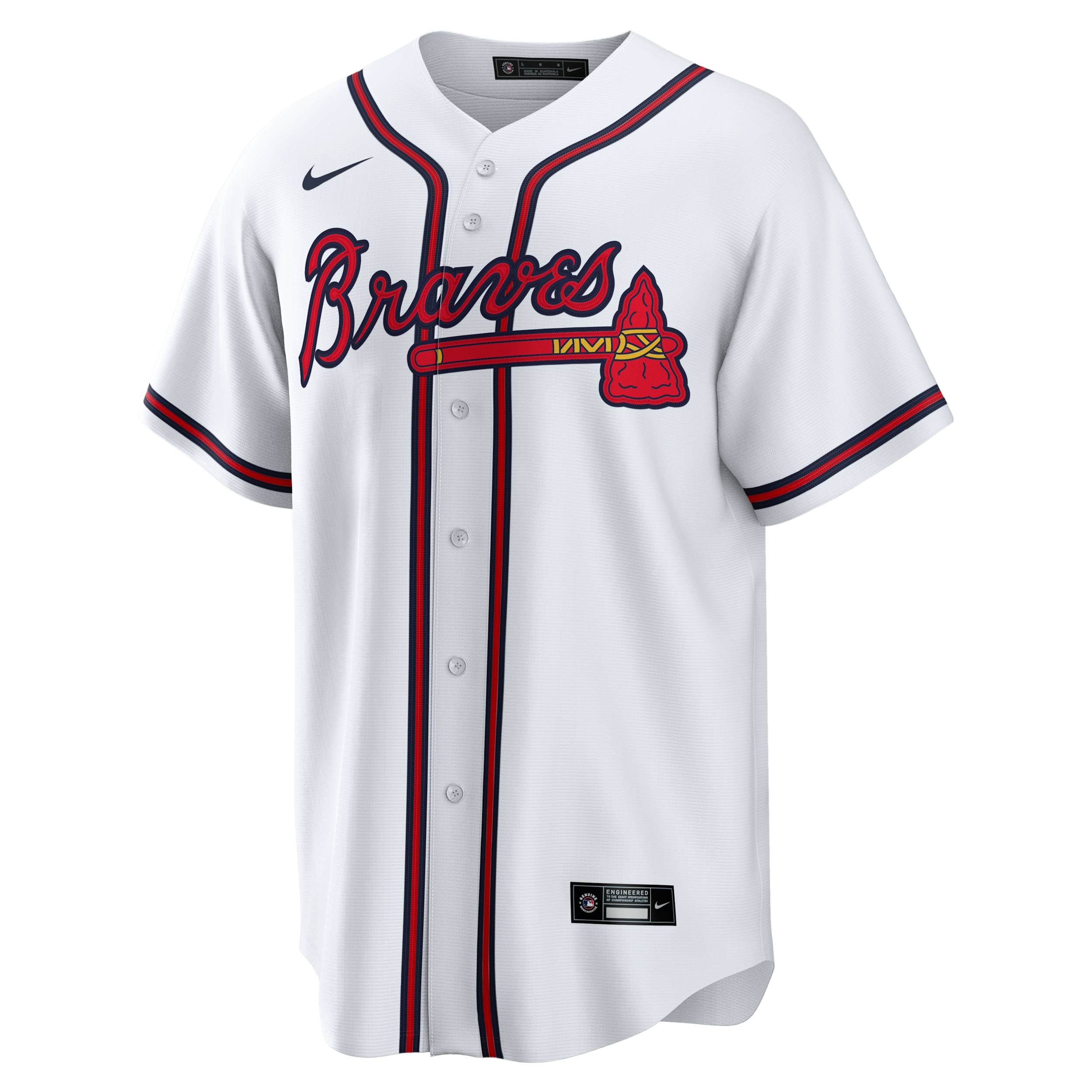 Drake Baldwin Atlanta Braves Nike Men's MLB Replica Jersey in White | T770AWWHAW7-3EP