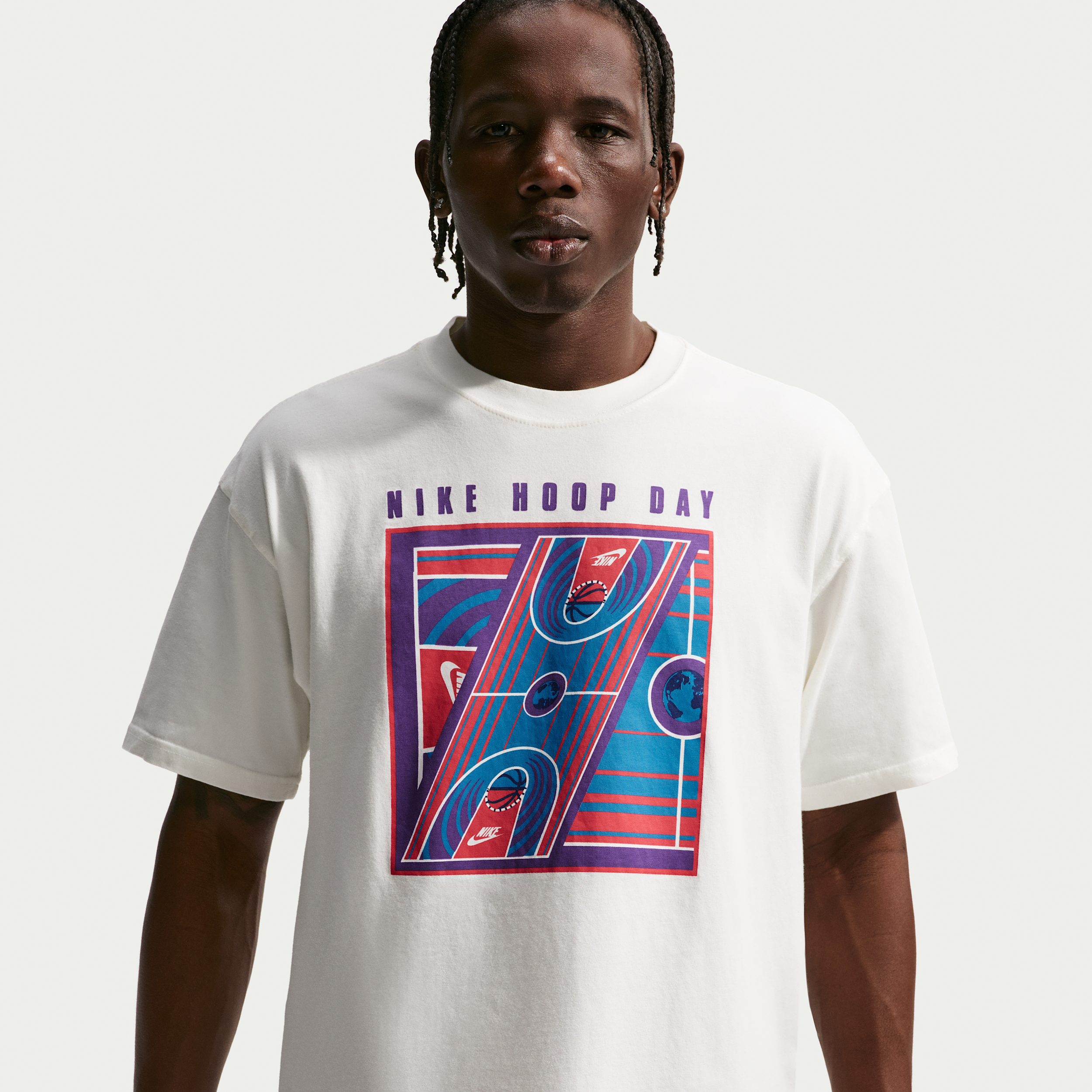 Men's Nike Sportswear Max90 T-Shirt in White | IQ1008-133