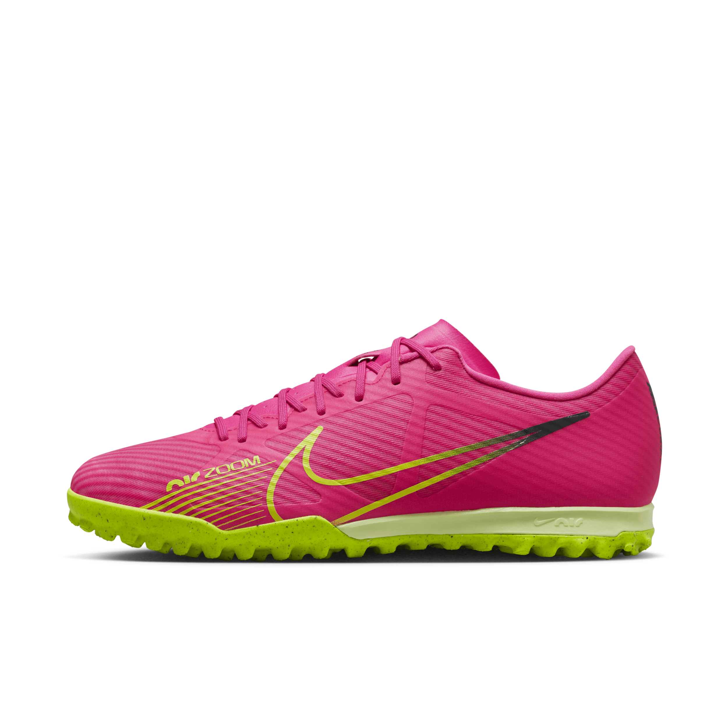 Nike Men's Mercurial Vapor 15 Academy Turf Low-top Soccer Shoes In Pink