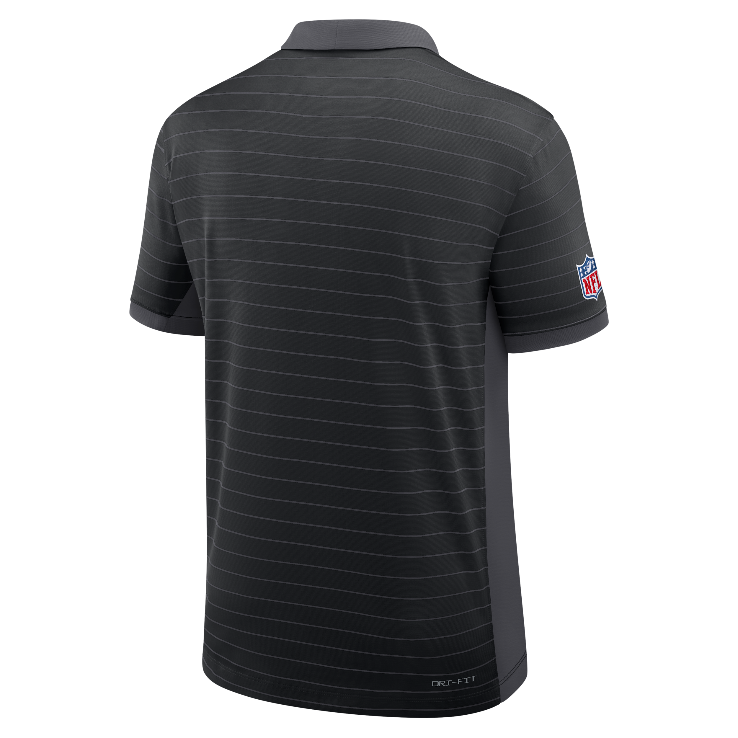 Nike Cincinnati Bengals Sideline Victory Stripe  Men's Dri-fit Nfl Polo In Black