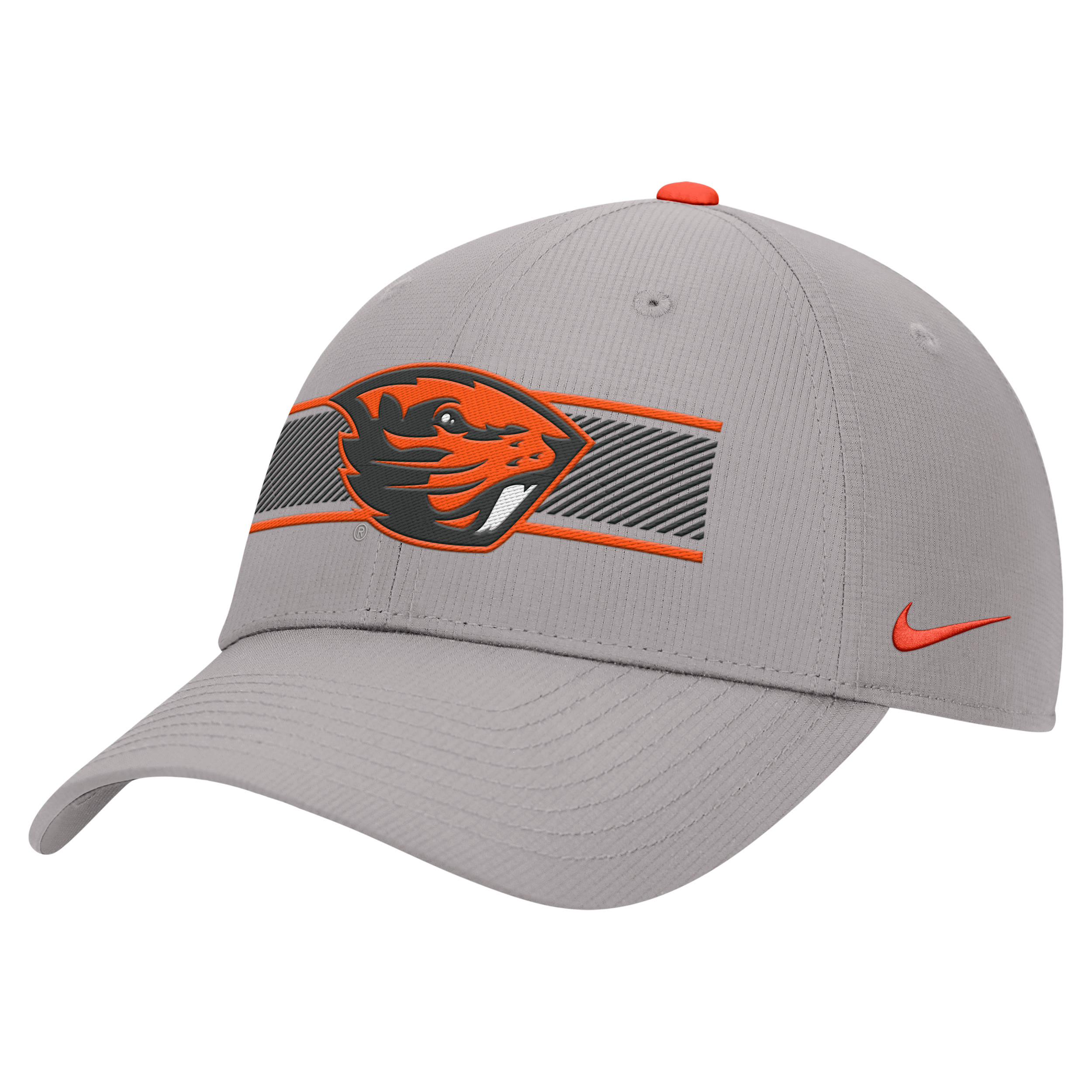 Nike Unisex College (Oregon State) Ripstop Structured Cap in Grey | C11793C744ORST-PWT