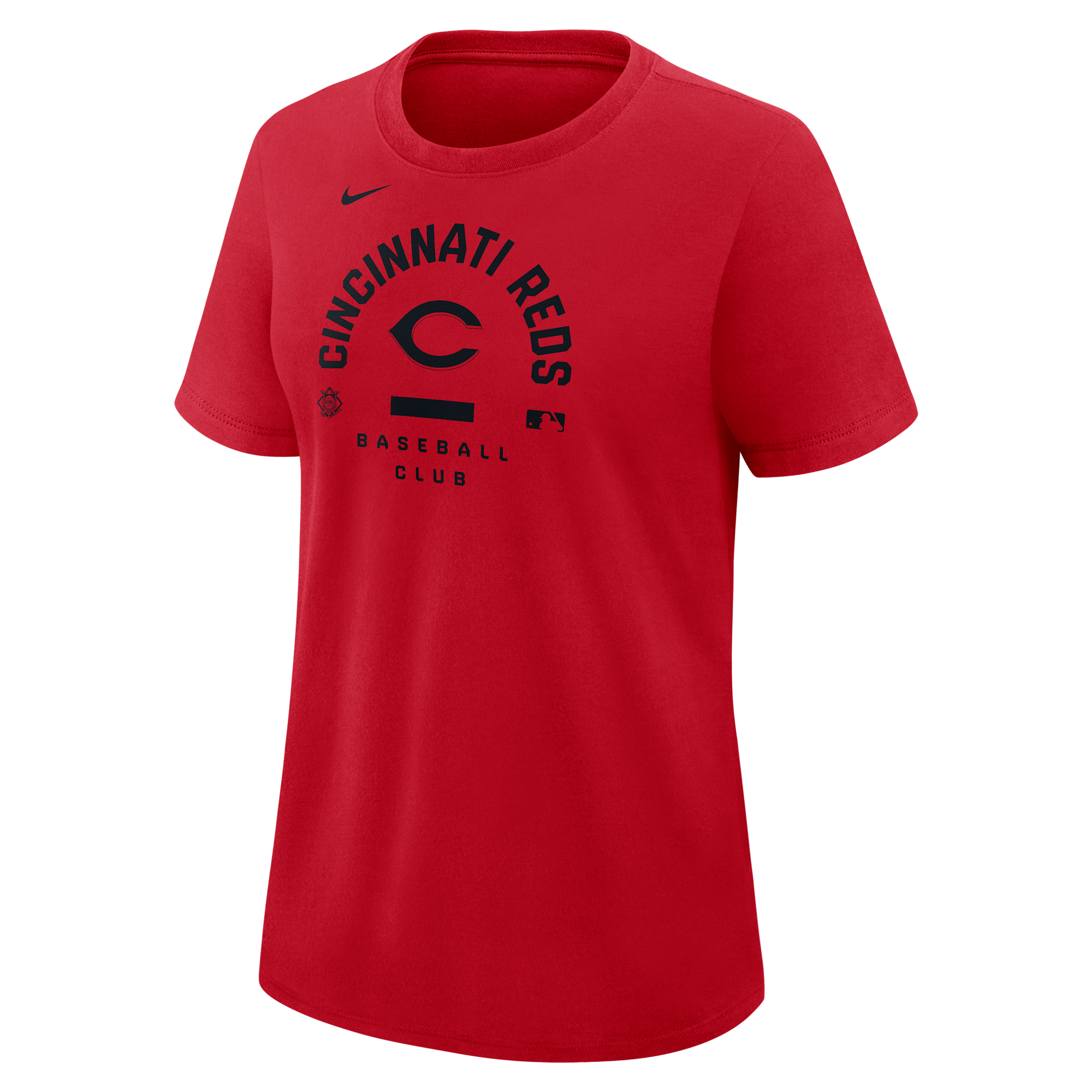 Cincinnati Reds Authentic Collection Early Work Nike Women's Dri-FIT MLB T-Shirt in Red | 03N862QRED-HXK