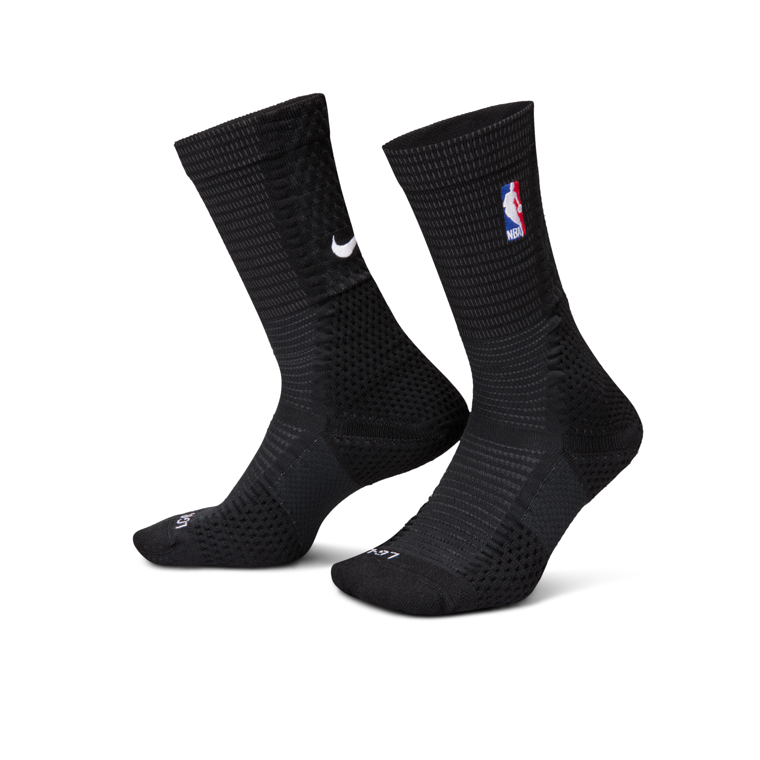 Nike Unisex Unicorn Dri-fit Adv Nba Cushioned Crew Socks (1 Pair) In Black