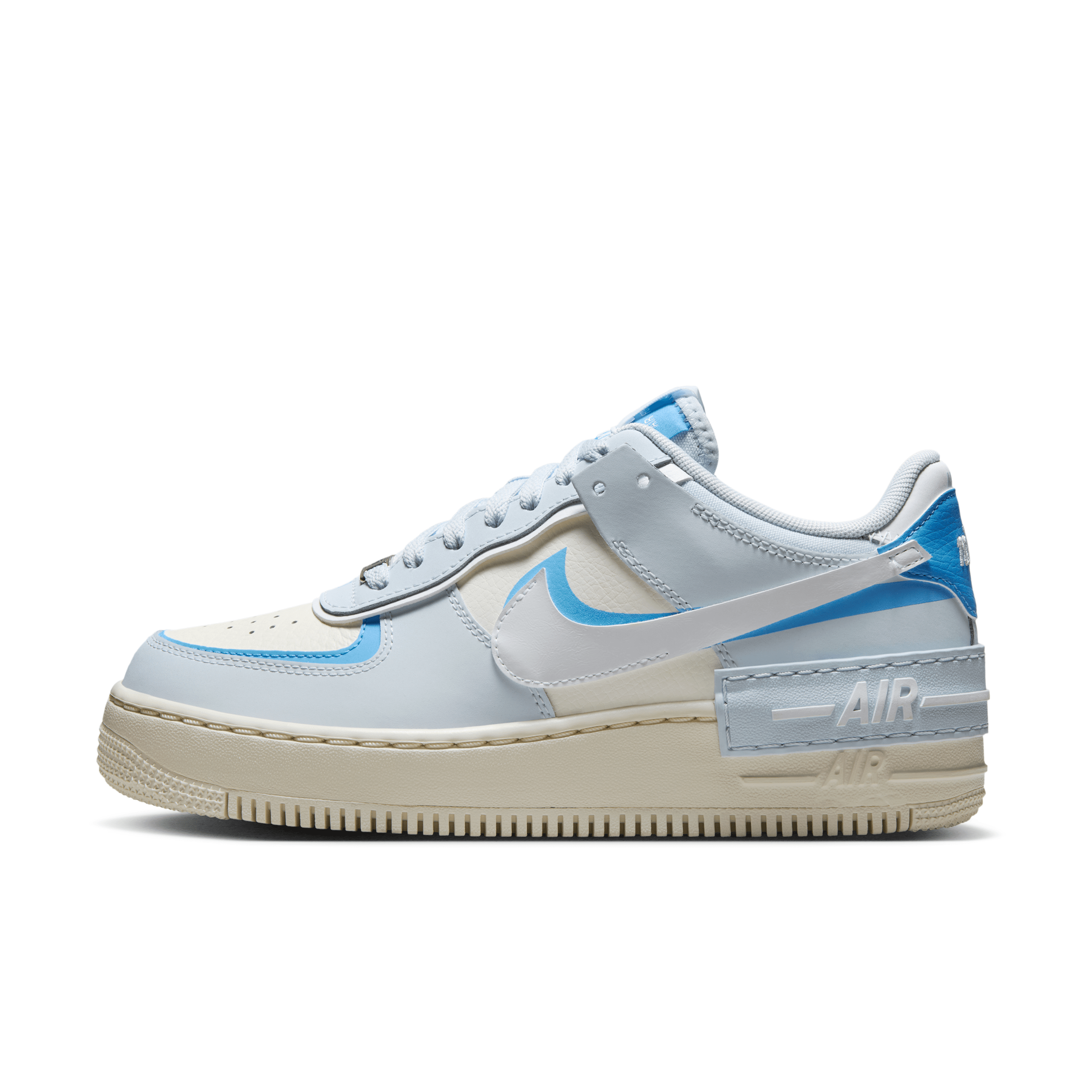 Nike Women's Air Force 1 Shadow Shoes In Blue