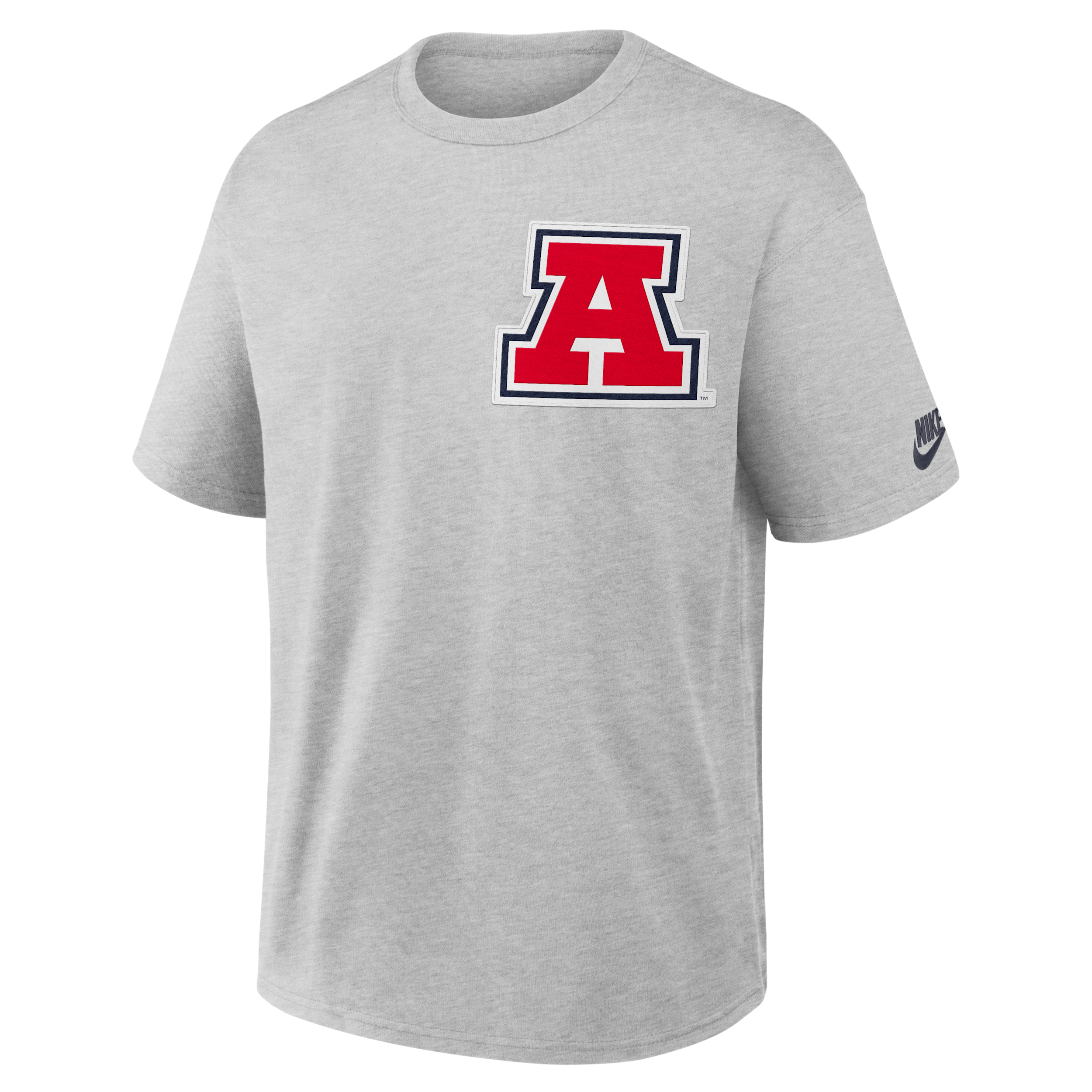 Nike Men's Heather Gray Arizona Wildcats Legacy Logo Max90 T-Shirt - Heather Gray