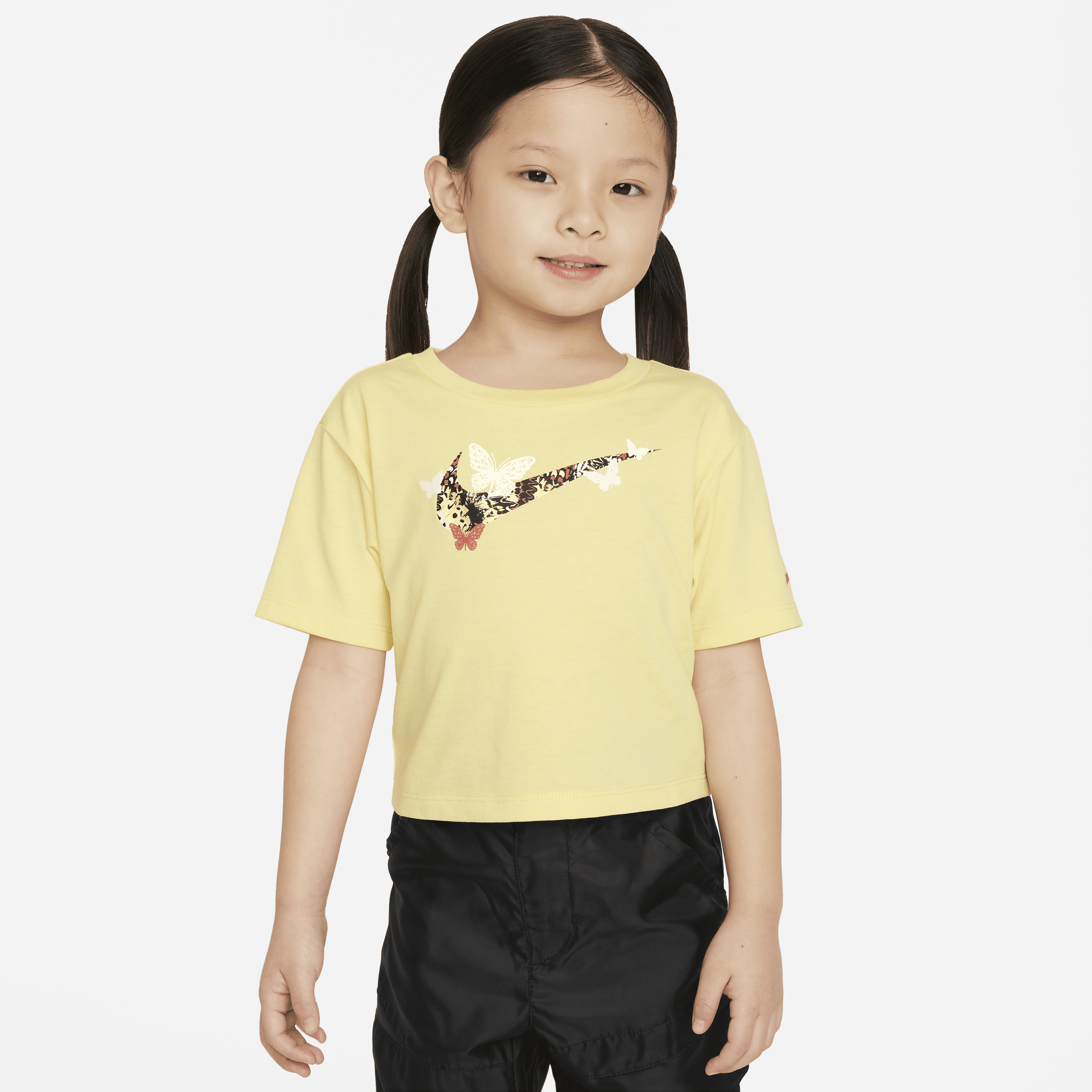 Shop Nike Meta-morph Toddler Graphic T-shirt In Yellow