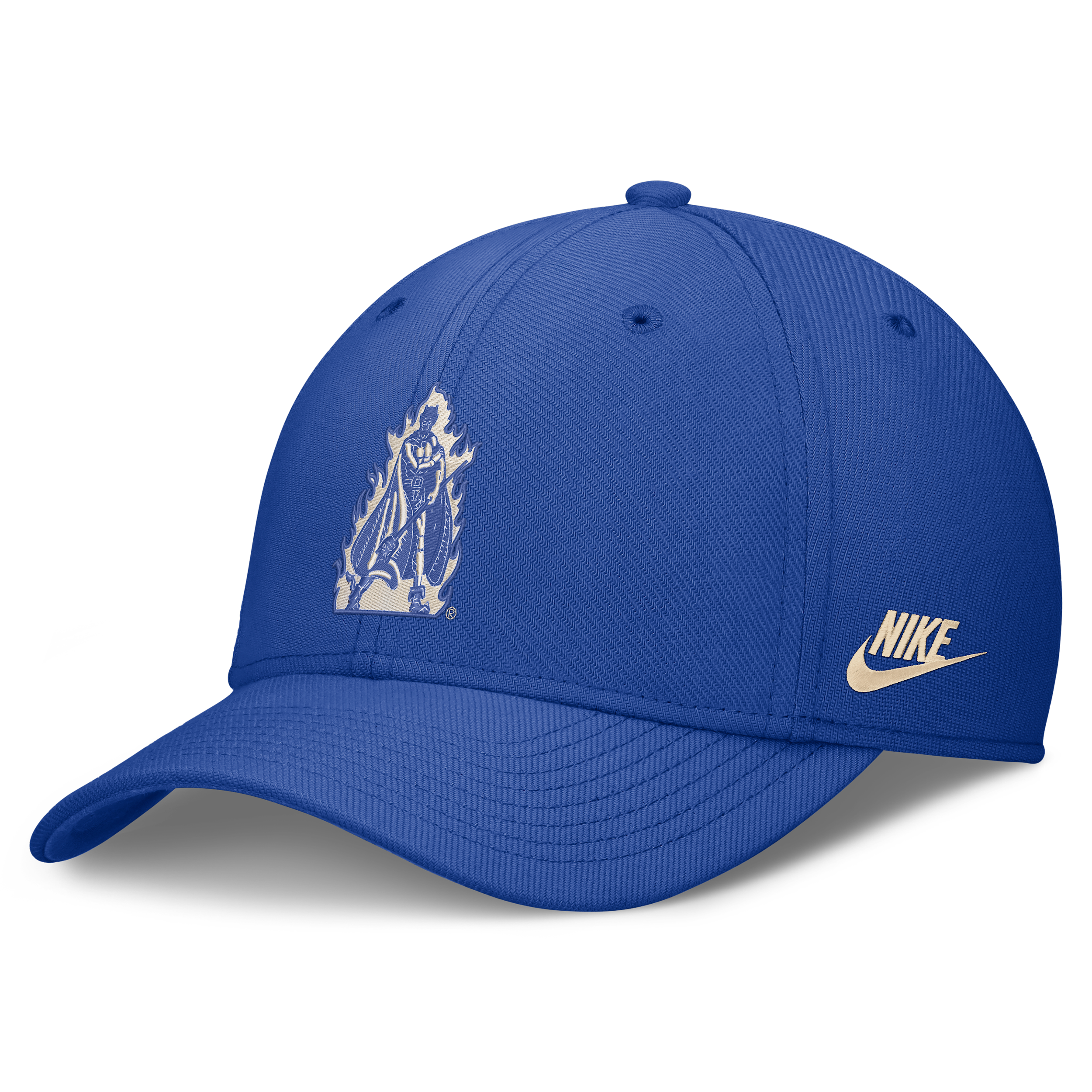 Duke Legacy Rise Vintage Nike Men's Dri-FIT College Hat in Blue | NC034EVDUV-SUH