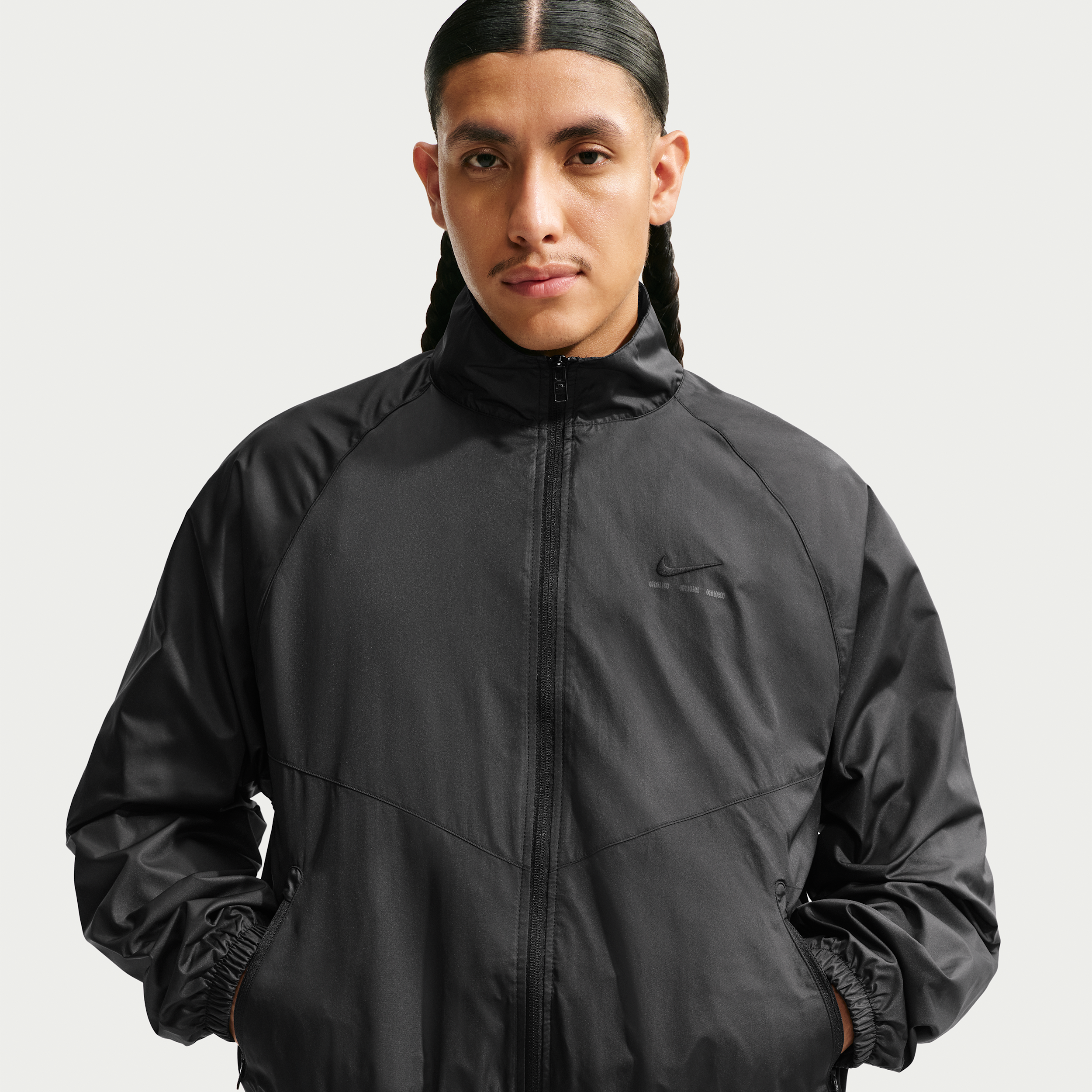 Nike Men's  Sportswear Windrunner Lined Jacket In Black