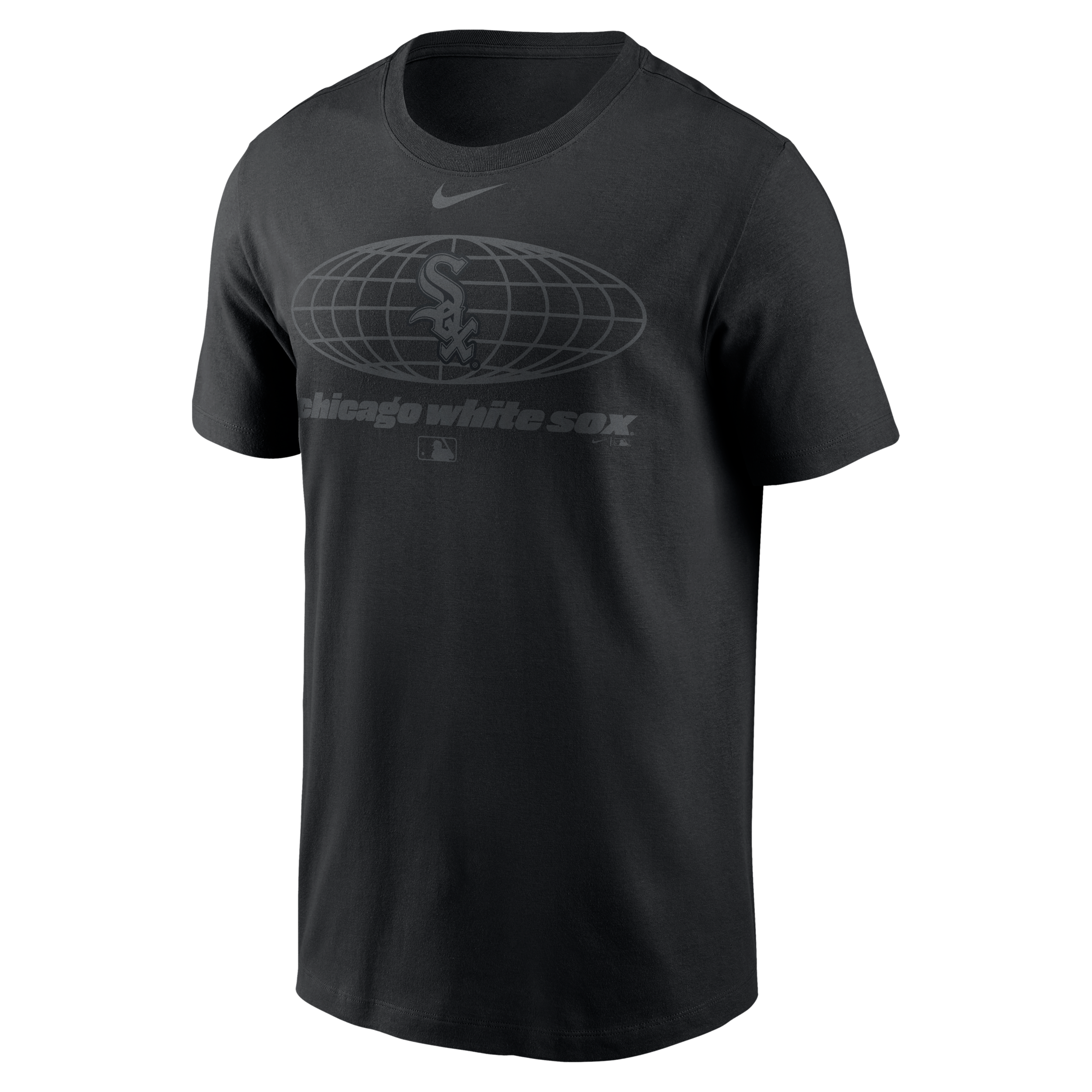 Chicago White Sox Tonal Club Nike Men's MLB T-Shirt in Black | N19900ARX-8T9