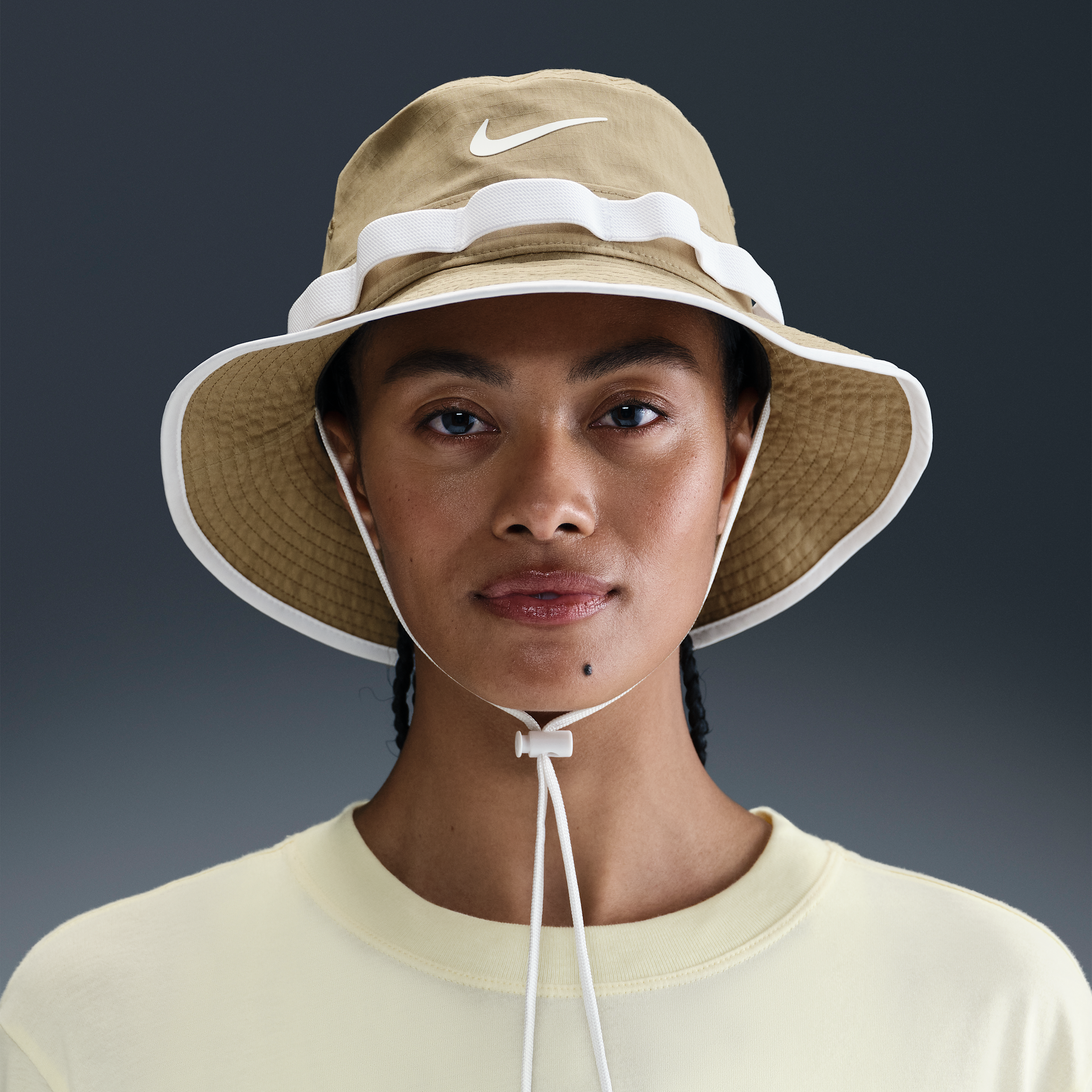Nike Unisex Apex Dri-fit Bucket Hat In Brown
