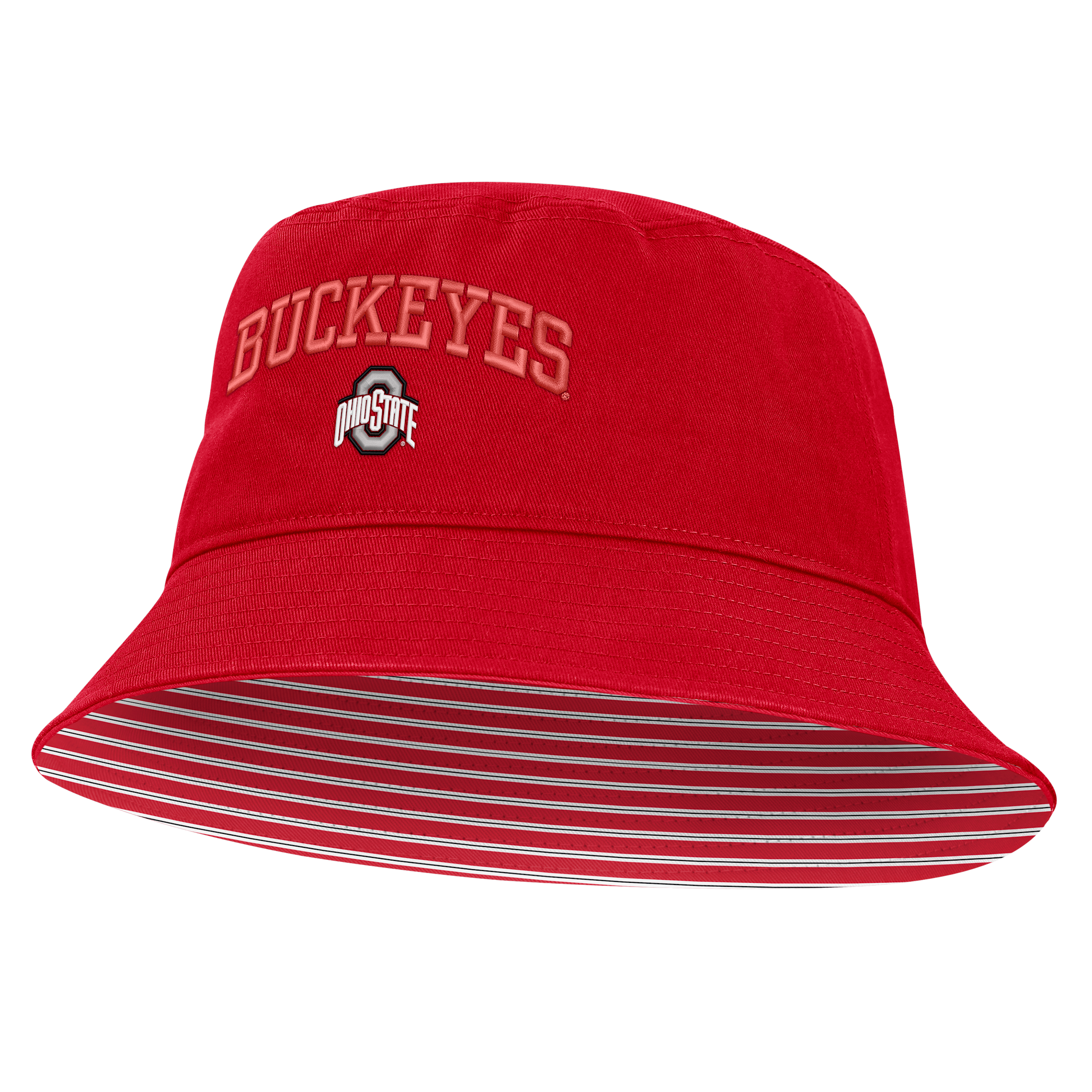 Ohio State Primetime Apex Nike Unisex College Bucket Hat in Red | NC1565NOH-EJW