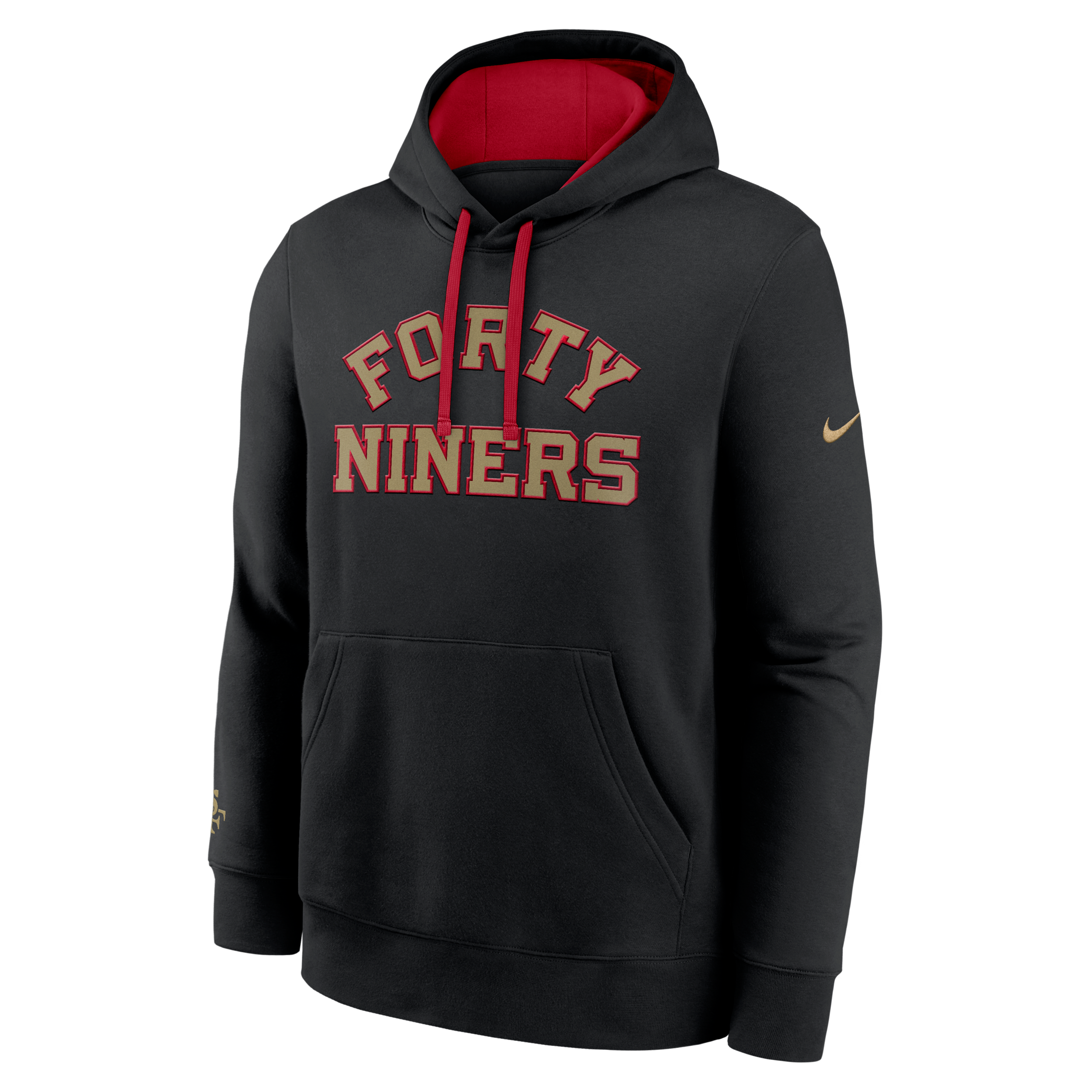 Nike San Francisco 49ers Rivalries Collection Club  Men's Nfl Pullover Hoodie In Black