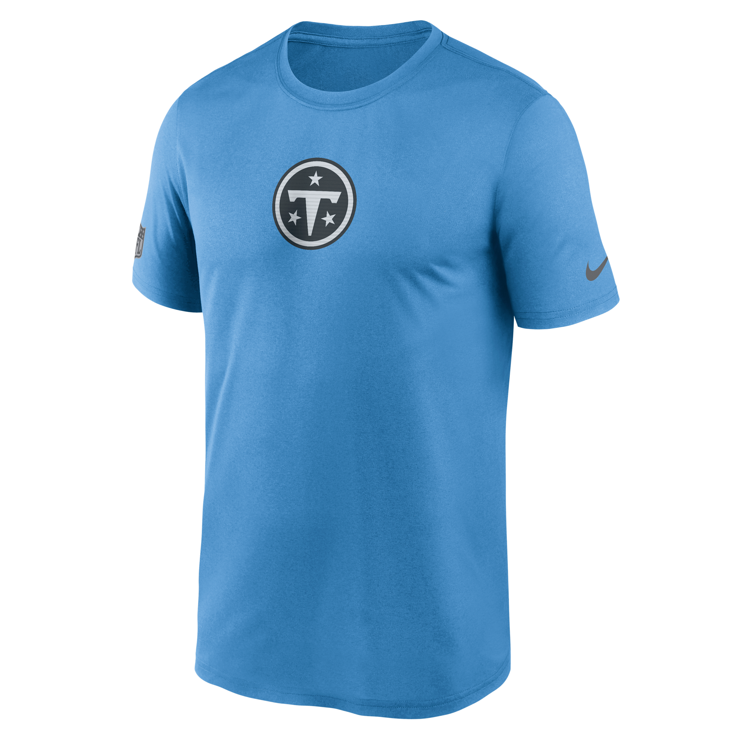Nike Men's Light Blue Tennessee Titans Sideline Lead The Charge Legend Dri-fit T-Shirt - Light Blue