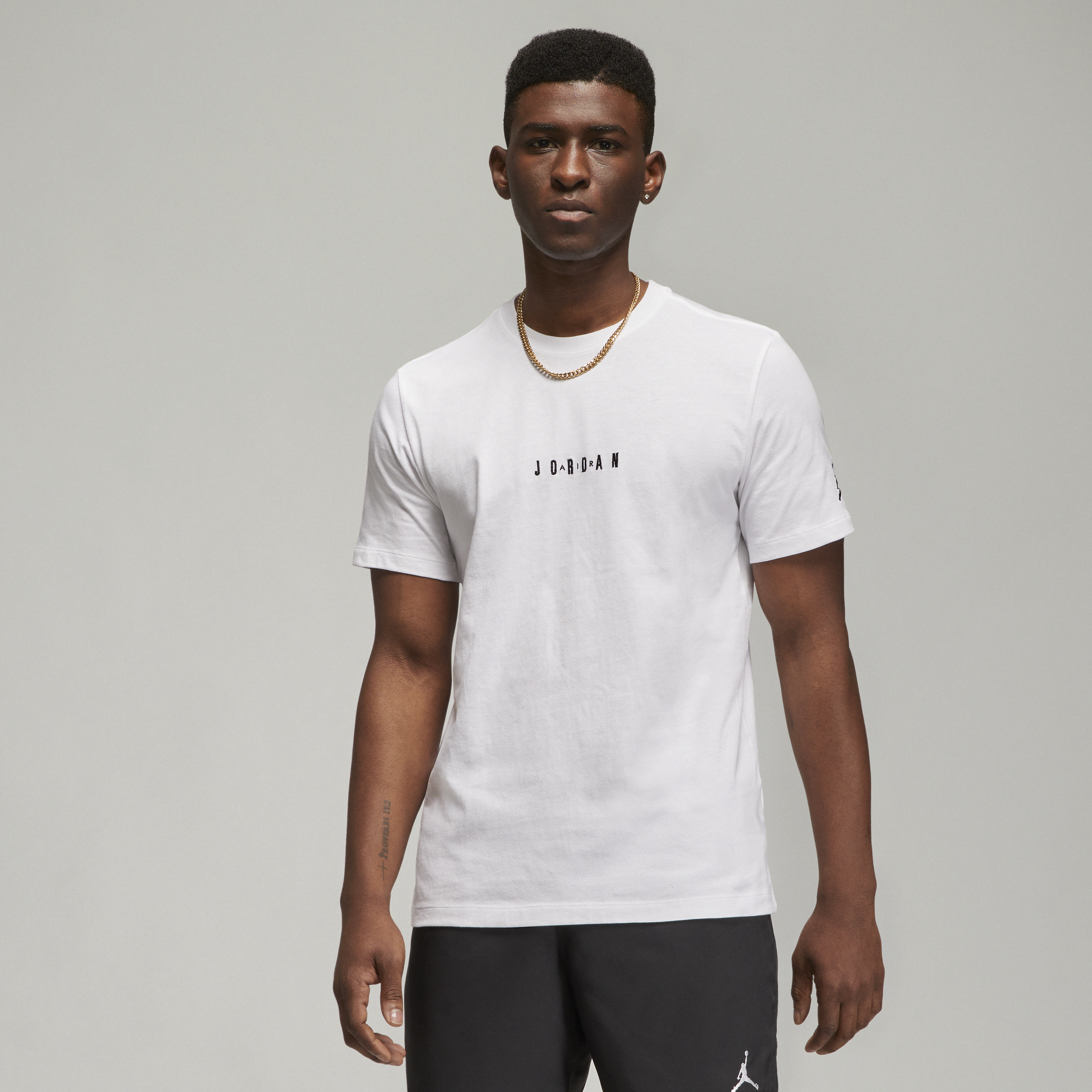Men's Jordan Air T-Shirt in White | DM3182-100
