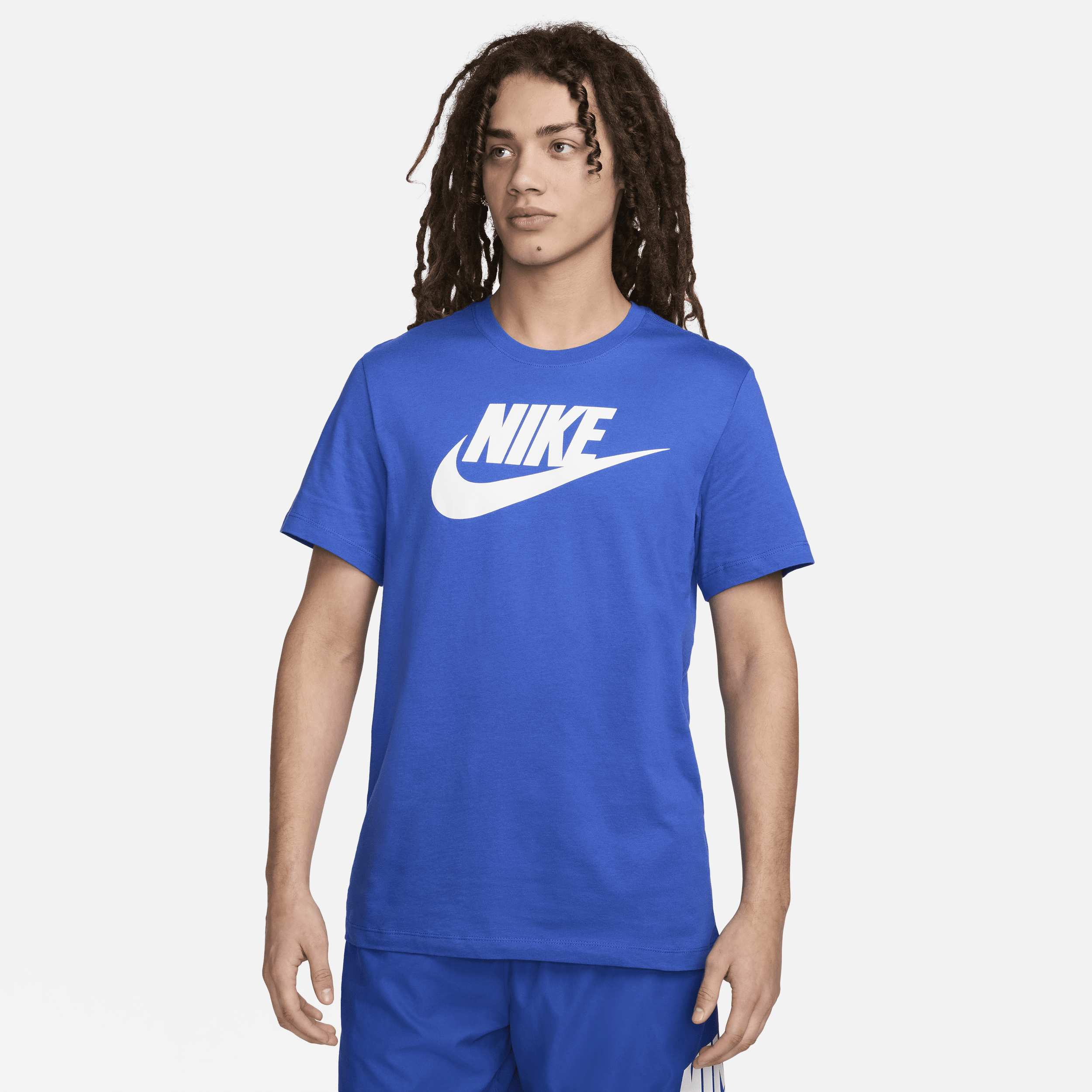 Shop Nike Men's  Sportswear T-shirt In Blue