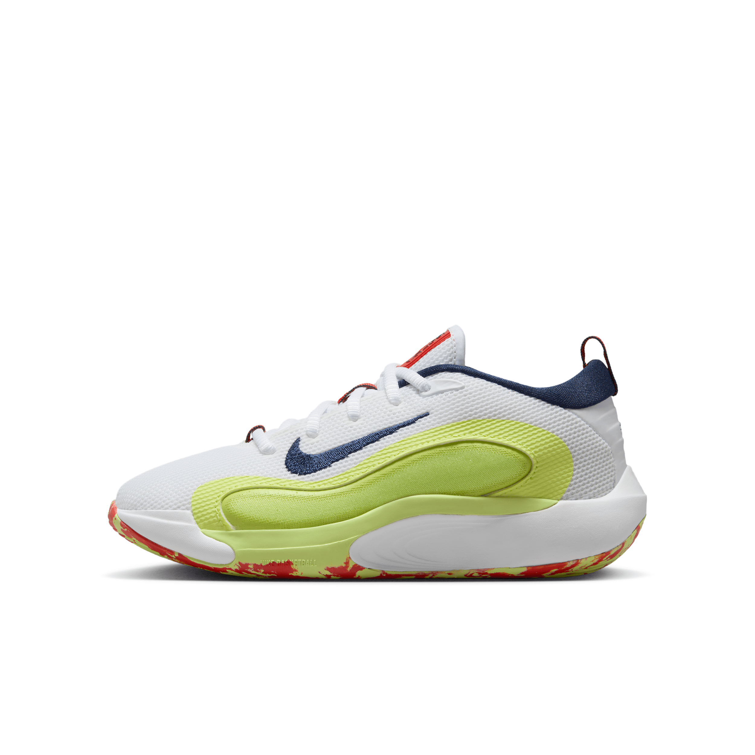 Nike Isofly Big Kids' Basketball Shoes In White