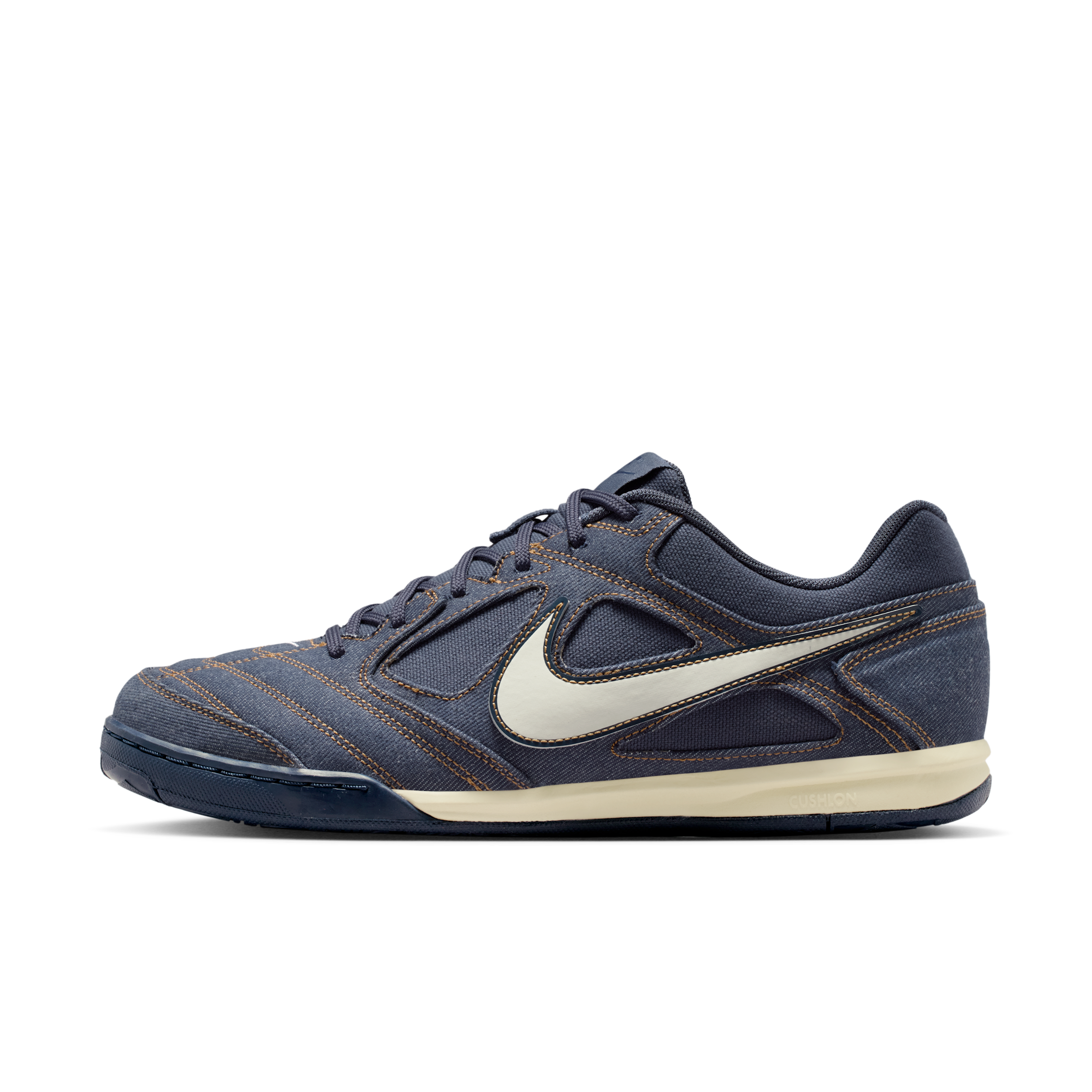 Nike Men's Gato LV8 Casual Shoes in Thunder Blue/Coconut Milk/Obsidian Size: 11.0